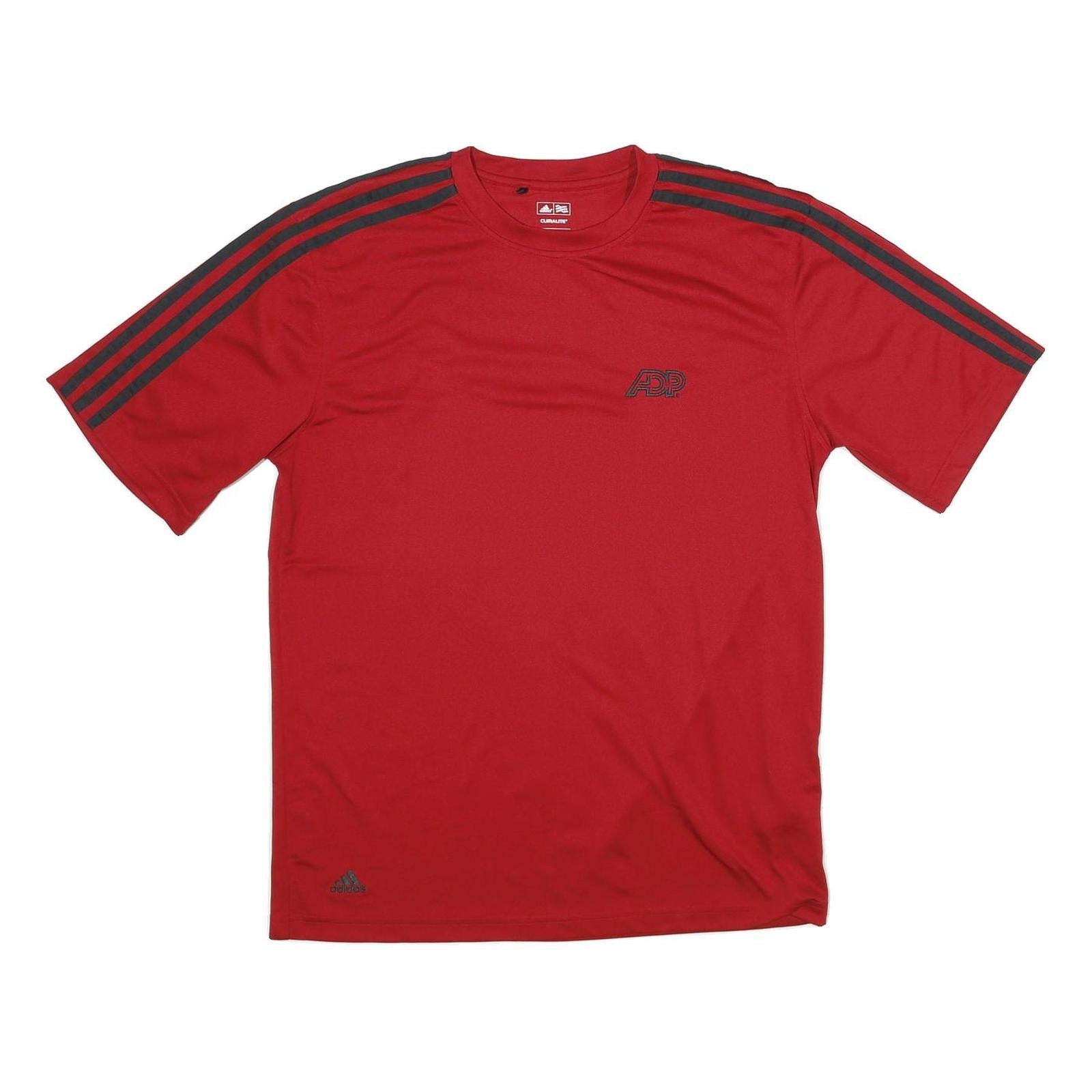 Buy ADIDAS Mens Red Crew Neck Short Sleeve T-Shirt L Athletic Sportswear Casual Refurbished - $16.89 ADIDAS Mens Red Crew Neck Short Sleeve T-Shirt L Athletic Sportswear Casual Refurbished - N/A refurbished available on Cerqular