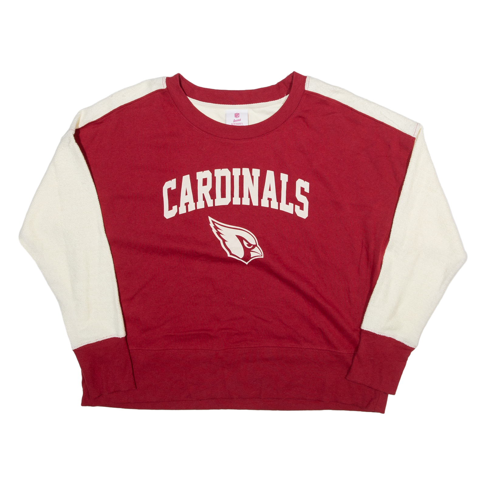 NFL Cardinals Mens Sweatshirt Pink USA XL Refurbished - N/A refurbished available on Cerqular