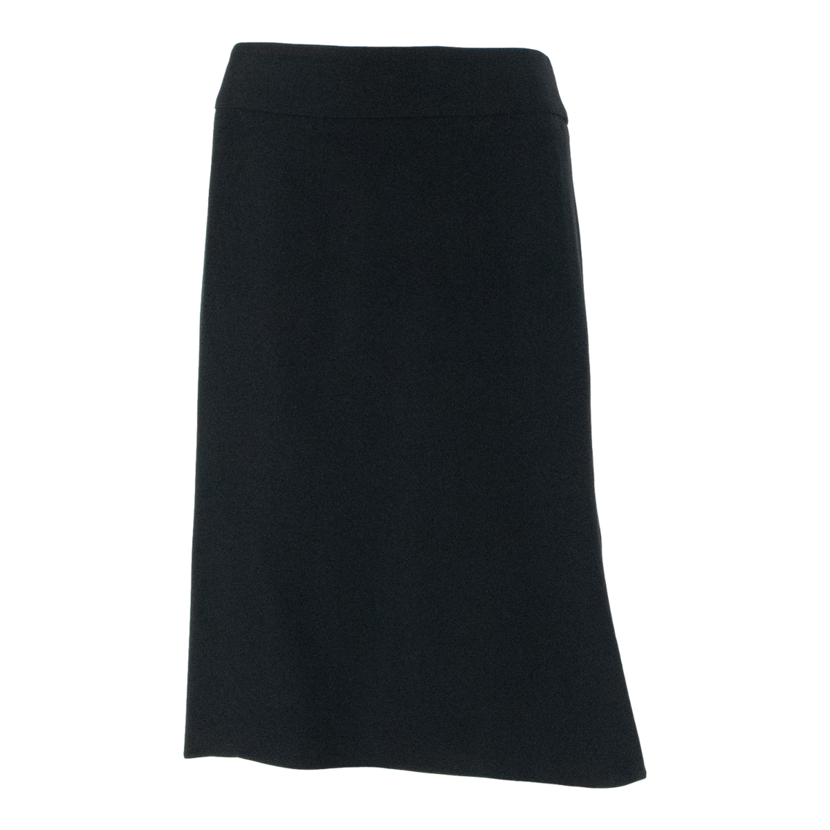 ARMANI COLLEZIONI Womens Flare Skirt Black Knee Length L Refurbished - N/A refurbished available on Cerqular