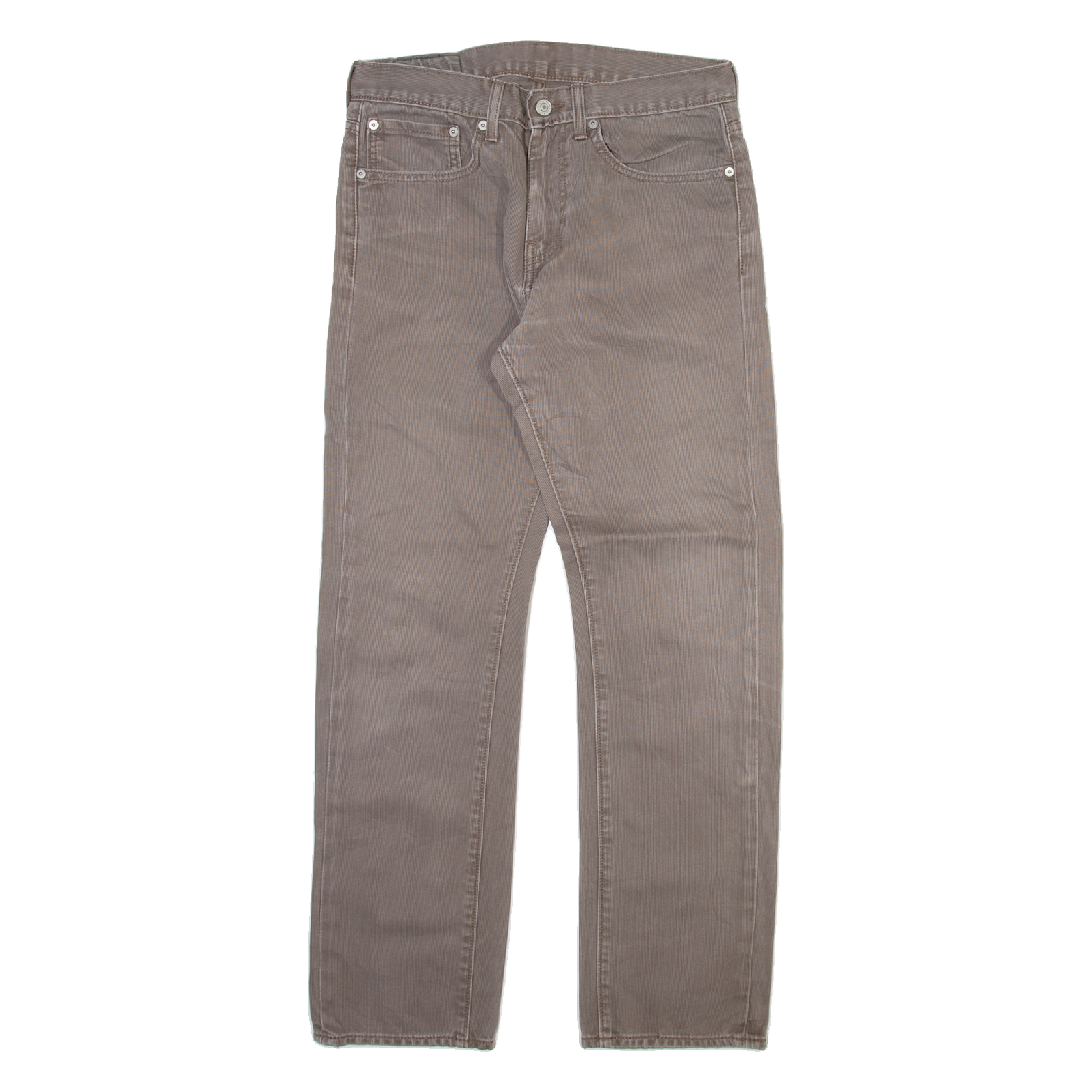 LEVI'S 513 Mens Trousers Grey Slim Straight W31 L30 Refurbished - N/A refurbished available on Cerqular