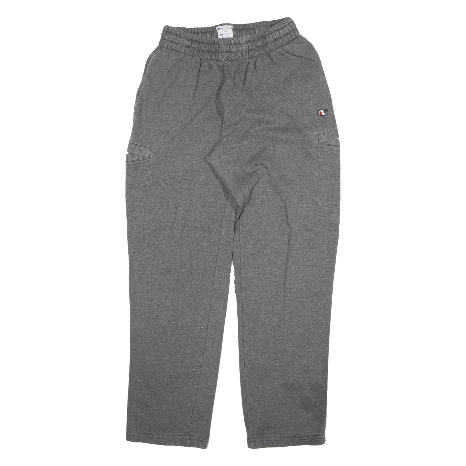 CHAMPION Mens Joggers Grey S W27 L31 Cotton Blend Relaxed Straight Refurbished - N/A refurbished available on Cerqular