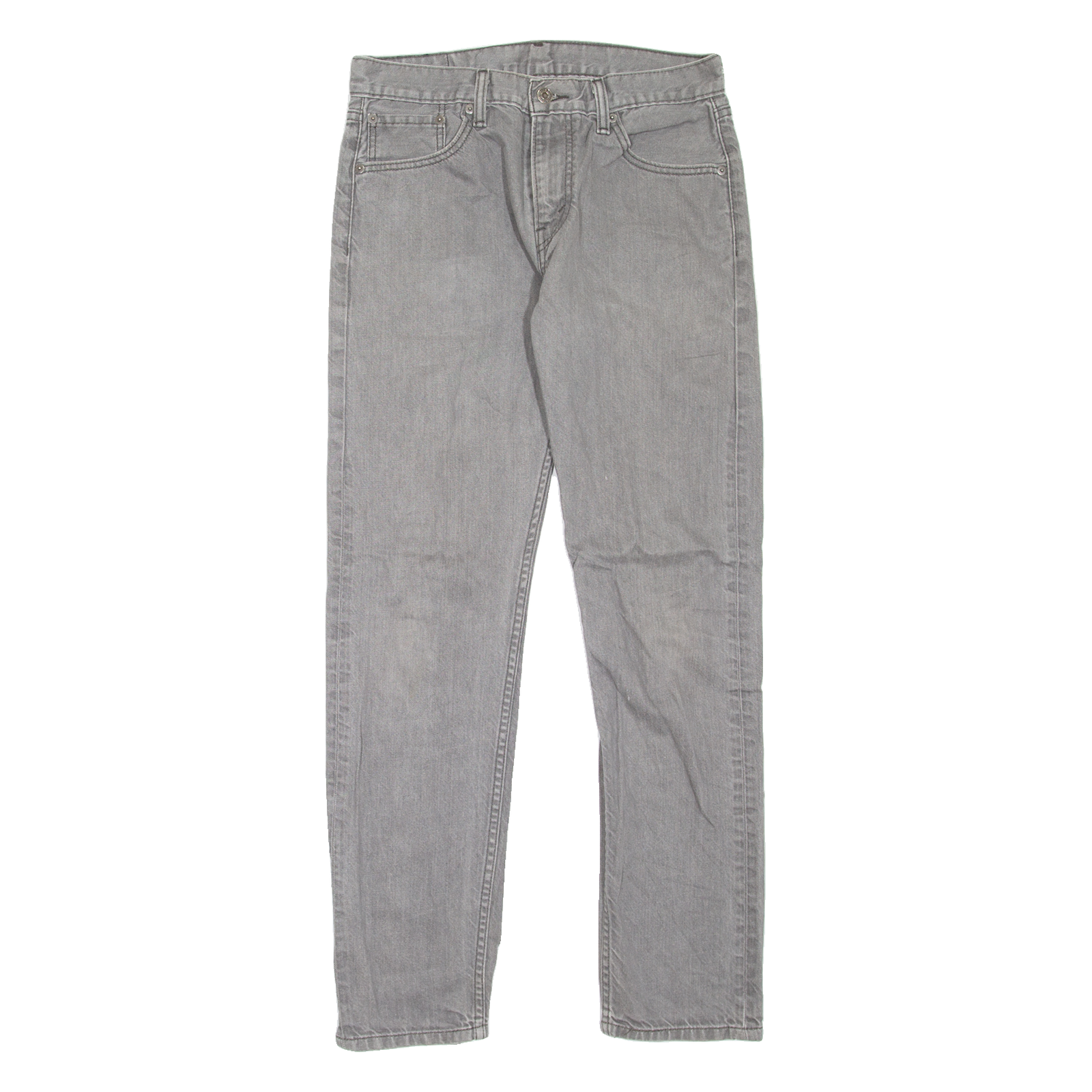 LEVI'S 508 Jeans Mens Grey Regular Tapered W30 L32 Refurbished - N/A refurbished available on Cerqular