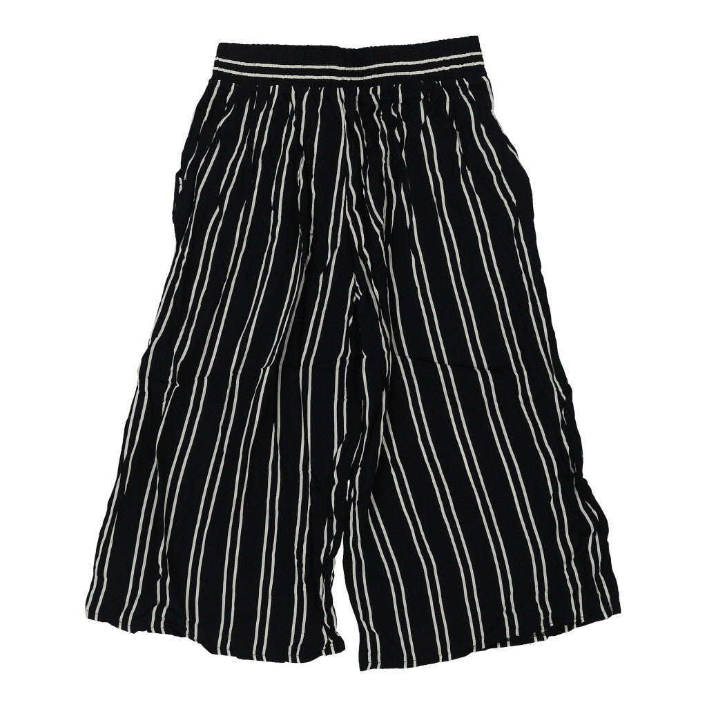 Unbranded Striped Shorts - Medium Navy Cotton Refurbished - Thrifted (note: this is a term often used to describe second- refurbished available on Cerqular