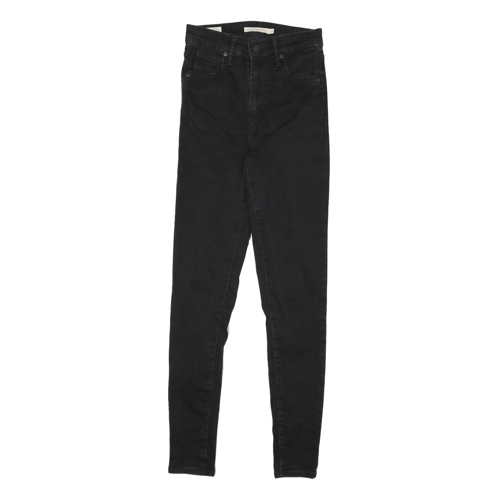 Buy LEVI'S Womens Black Slim Skinny Denim Raw W23 L28 Zip Cotton Blend Jeans Refurbished - $41.59 LEVI'S Womens Black Slim Skinny Denim Raw W23 L28 Zip Cotton Blend Jeans Refurbished - N/A refurbished available on Cerqular