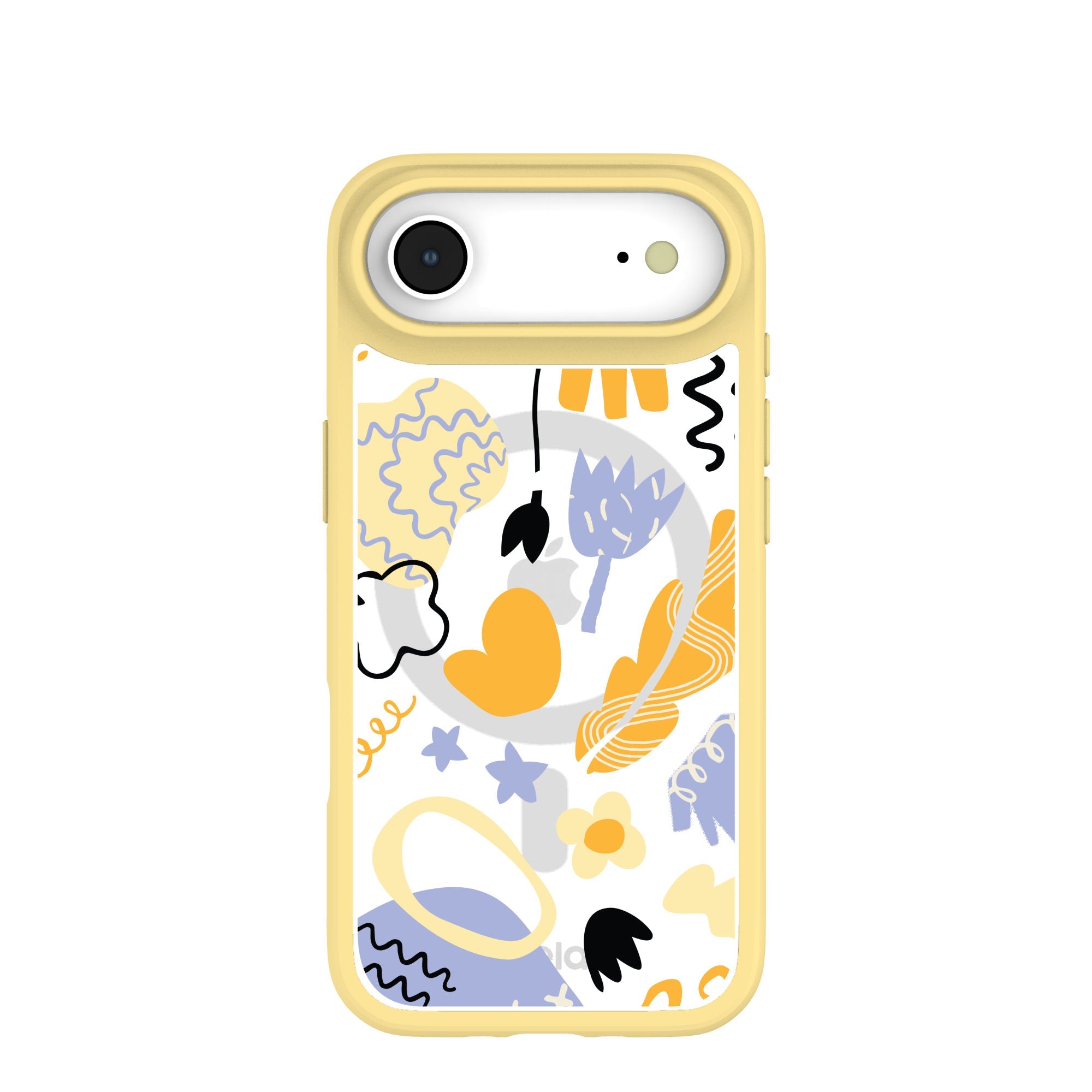 Clear Doodles iPhone Air Case With Sunbeam Ridge (MagSafe included) Refurbished - Pela Case refurbished available on Cerqular