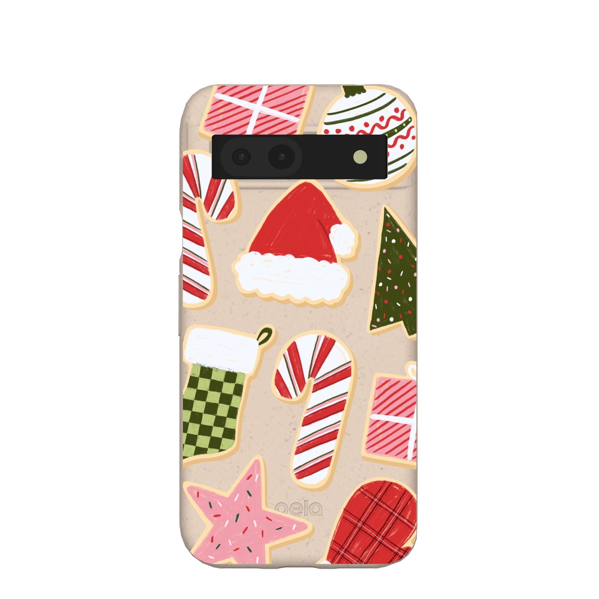 Buy Seashell Festive Cookies Google Pixel 8a Case Refurbished - $65.00 Seashell Festive Cookies Google Pixel 8a Case Refurbished - Pela Case refurbished available on Cerqular