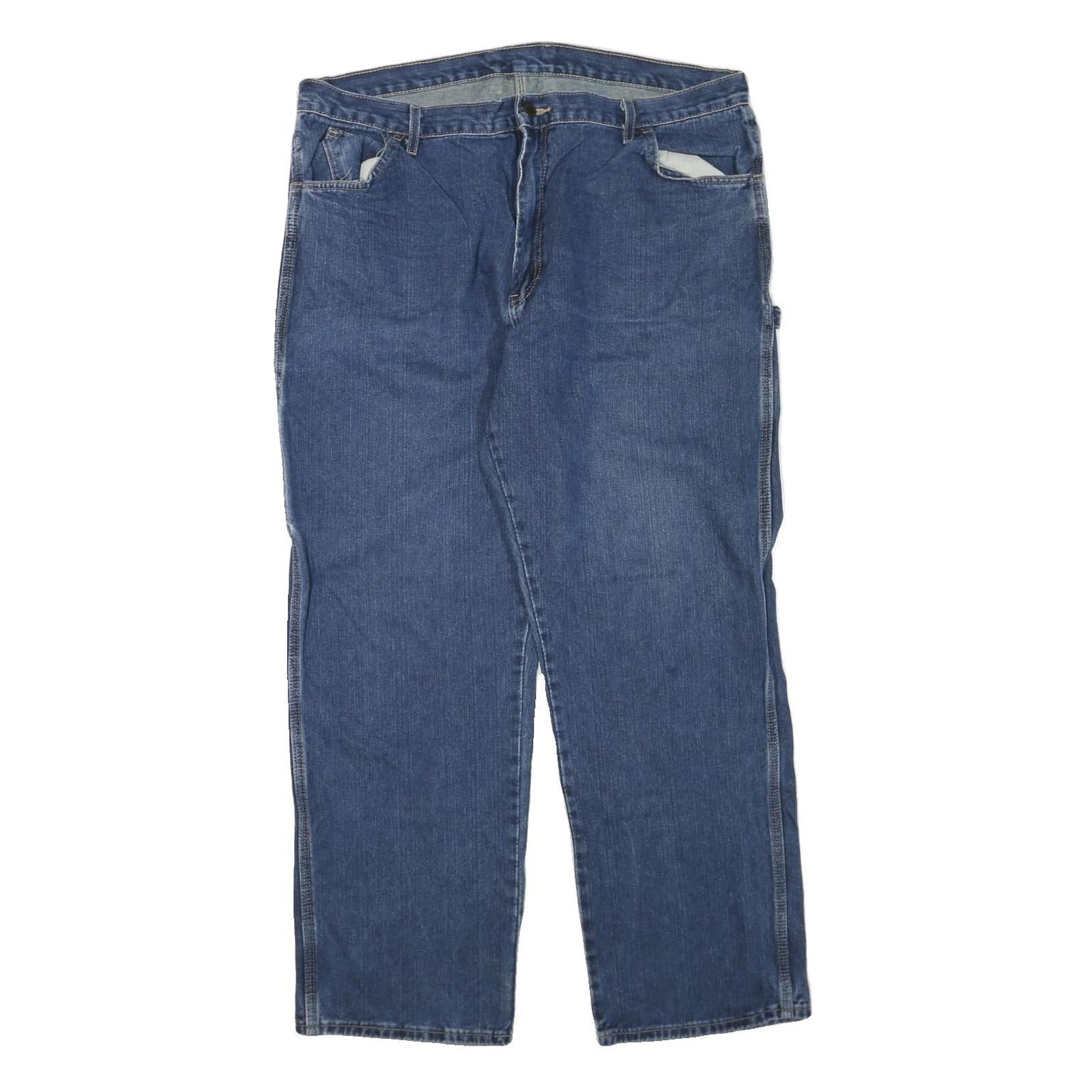 DICKIES Mens Regular Blue Jeans Denim W40 L32 Zip Casual Workwear Pants Refurbished - N/A refurbished available on Cerqular