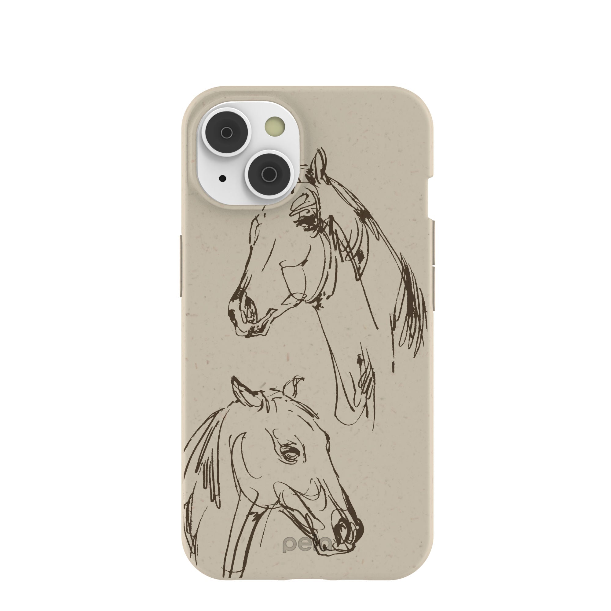 London Fog Equine iPhone 14/16e Case Refurbished - Pela Case refurbished available on Cerqular