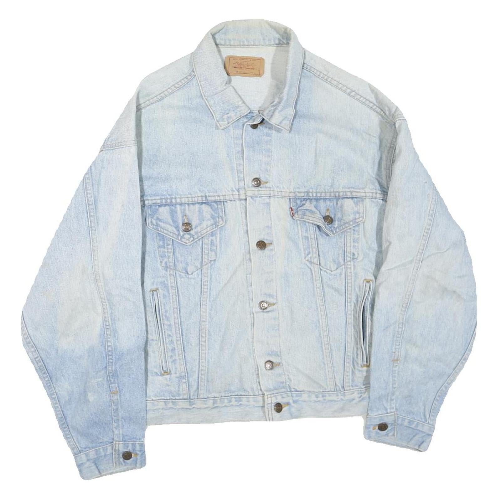 Buy LEVI'S Mens Blue Cotton Blend Denim Jacket XL Button Regular Fit Casual Refurbished - $51.99 LEVI'S Mens Blue Cotton Blend Denim Jacket XL Button Regular Fit Casual Refurbished - N/A refurbished available on Cerqular