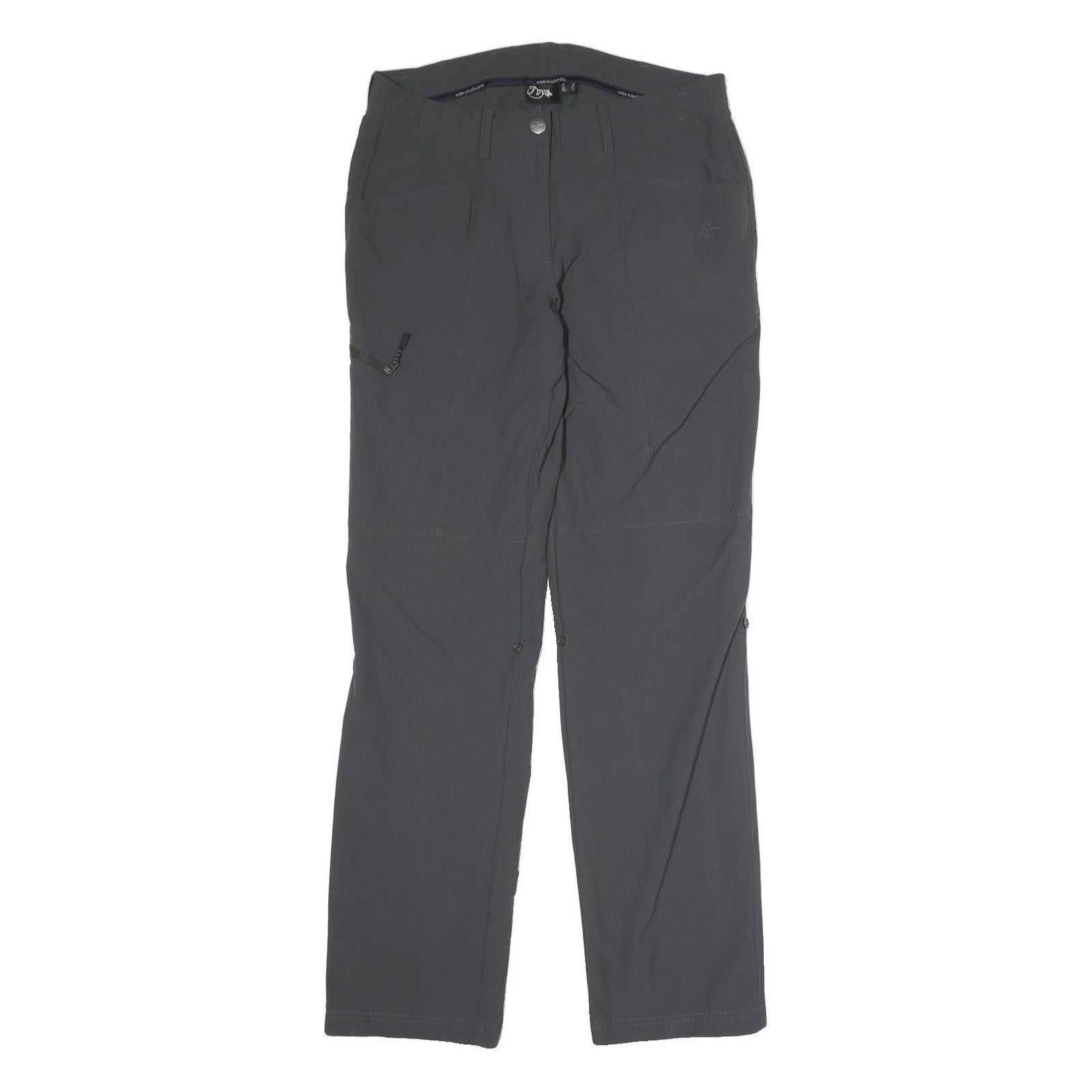 IVY Womens Polyester Blend Grey Regular Fit Straight Trousers W30 L31 Refurbished - N/A refurbished available on Cerqular