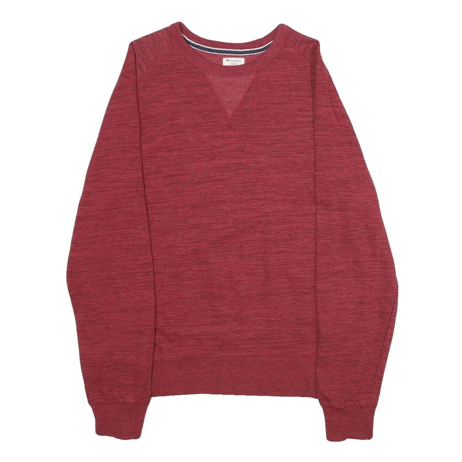 Buy CHAMPION Mens Red Sweatshirt Crew Neck L Cotton Blend Pullover Comfortable Fit Refurbished - $33.79 CHAMPION Mens Red Sweatshirt Crew Neck L Cotton Blend Pullover Comfortable Fit Refurbished - N/A refurbished available on Cerqular