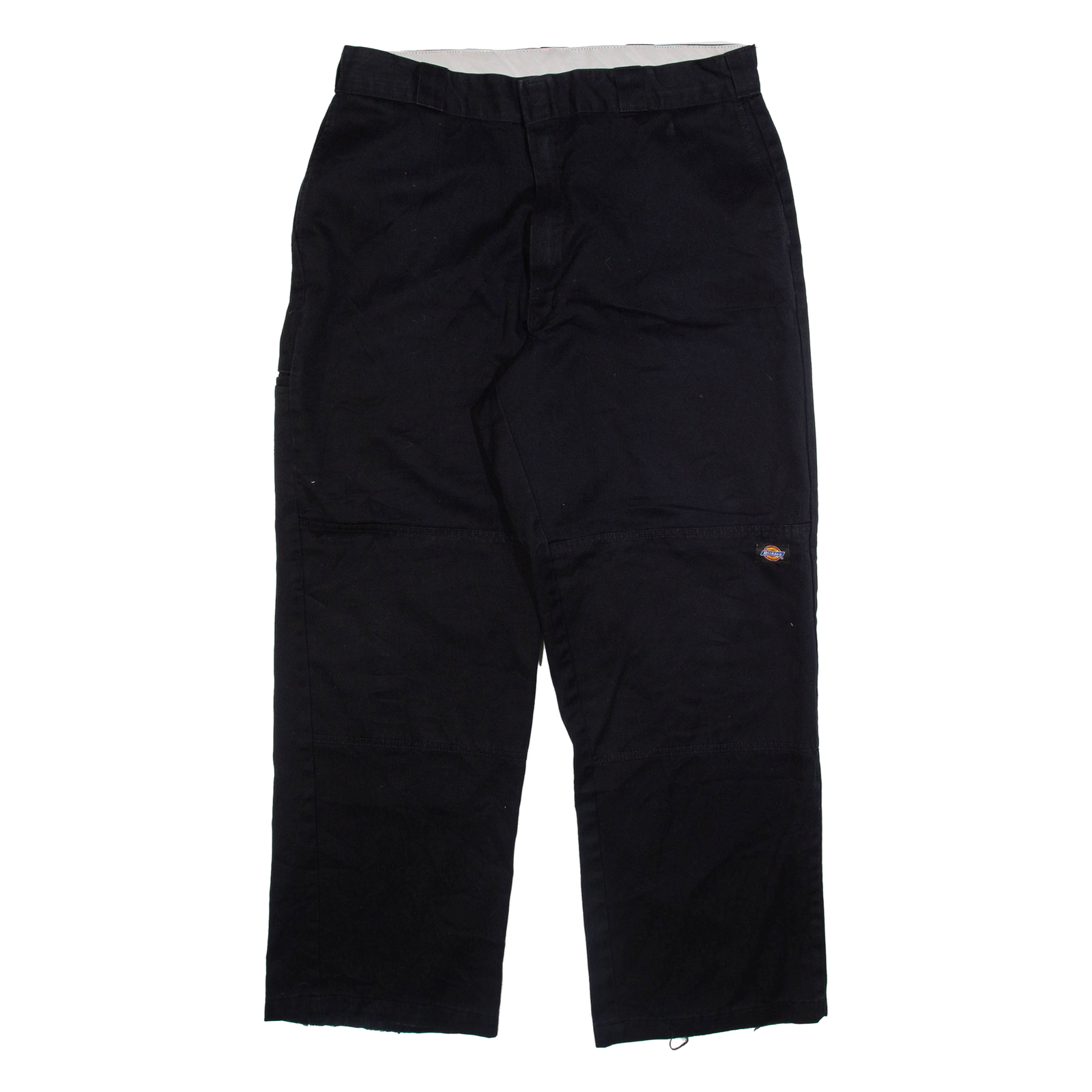 DICKIES Mens Trousers Black Relaxed Straight W38 L32 Refurbished - N/A refurbished available on Cerqular