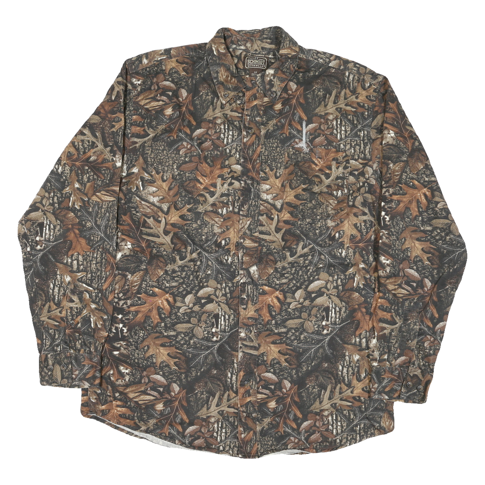 Buy SCHMIDT Mens Brown Camouflage Cotton Blend Shirt L Button-Down Collar Long Refurbished - $45.49 SCHMIDT Mens Brown Camouflage Cotton Blend Shirt L Button-Down Collar Long Refurbished - N/A refurbished available on Cerqular