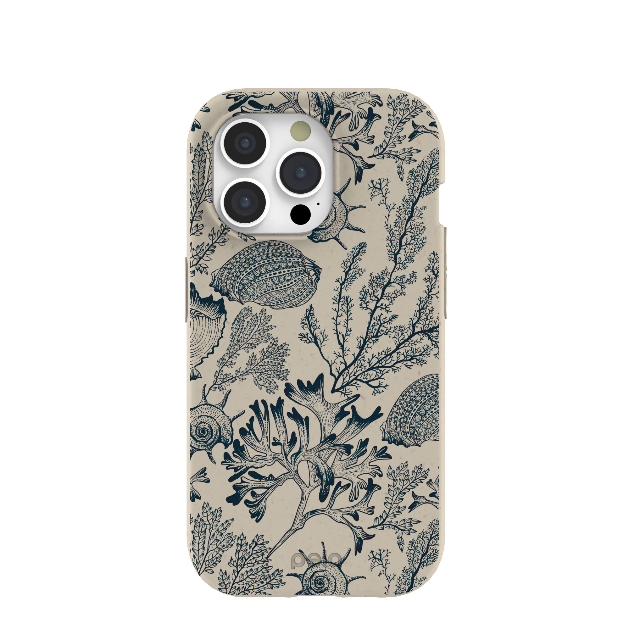 London Fog Vintage Coral iPhone 15 Pro Case Refurbished - Pela Case refurbished available on Cerqular