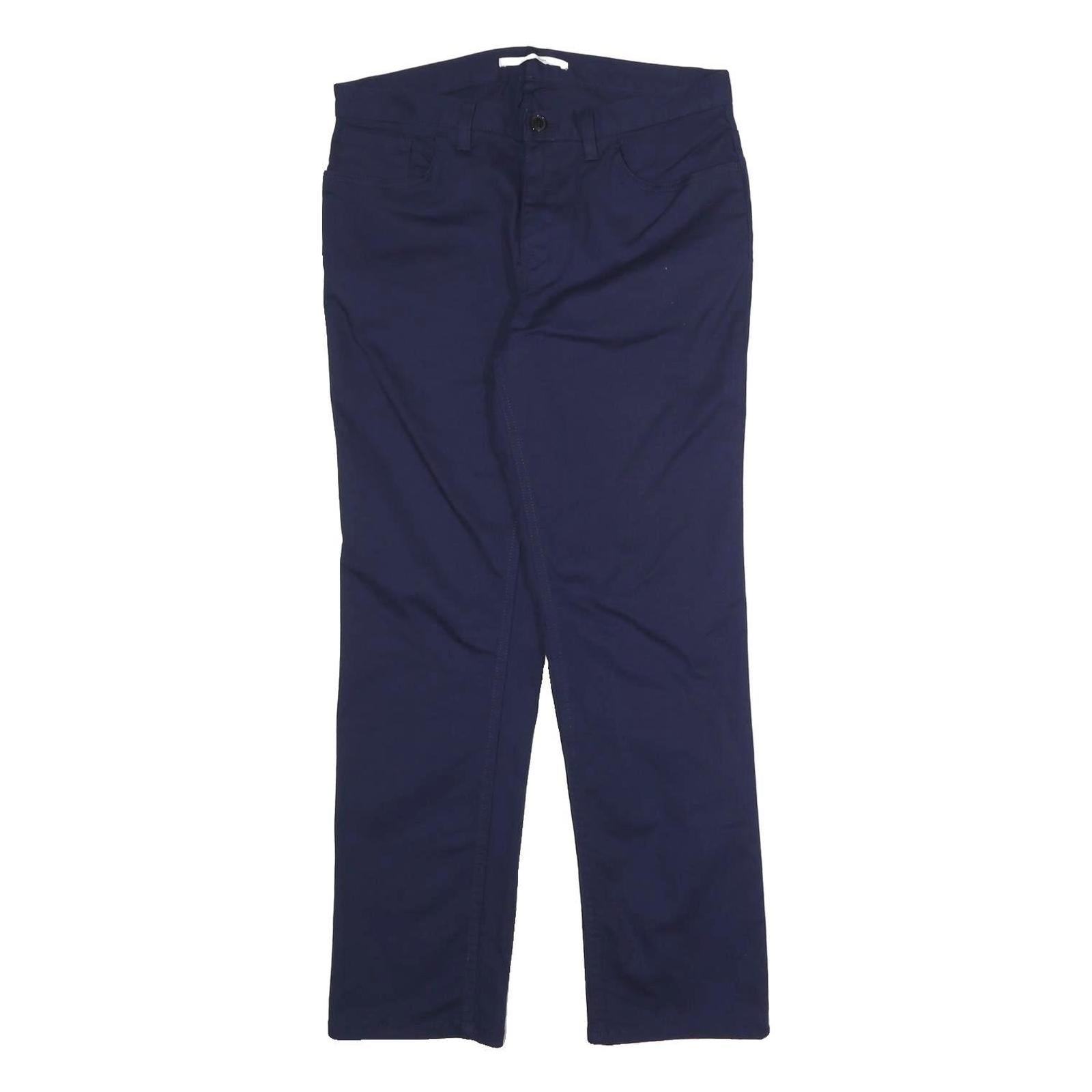 Buy CALVIN KLEIN Womens Cotton Blend Navy Regular Fit Trousers W31 L27 Zip Casual Refurbished - $41.59 CALVIN KLEIN Womens Cotton Blend Navy Regular Fit Trousers W31 L27 Zip Casual Refurbished - N/A refurbished available on Cerqular