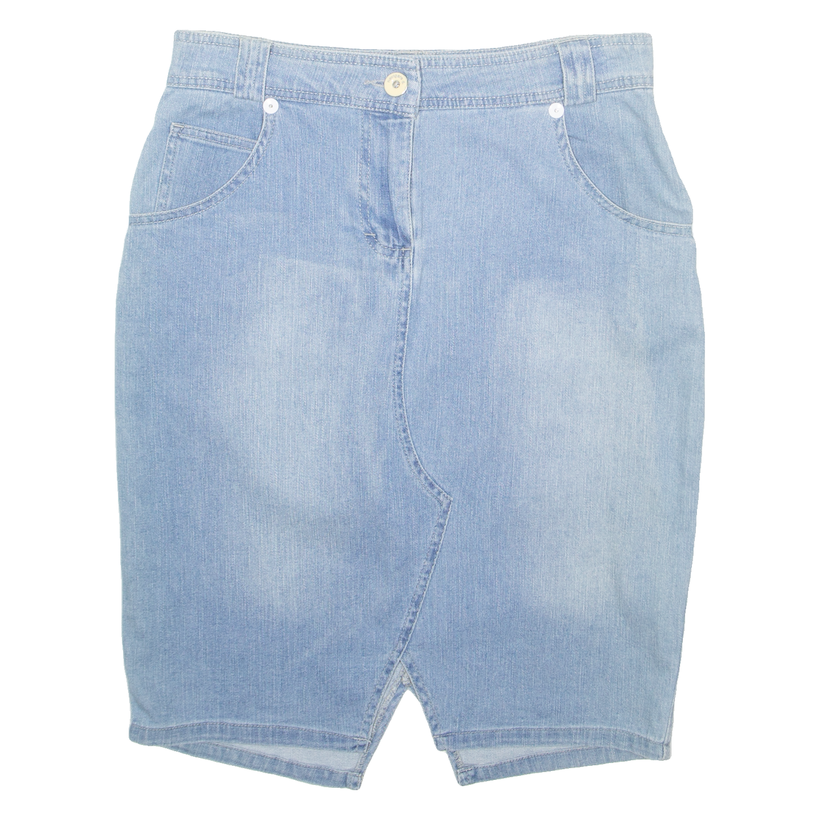 Buy NAVIGARE Womens Pencil Skirt Blue Knee Length Denim L Refurbished - $18.19 NAVIGARE Womens Pencil Skirt Blue Knee Length Denim L Refurbished - N/A refurbished available on Cerqular