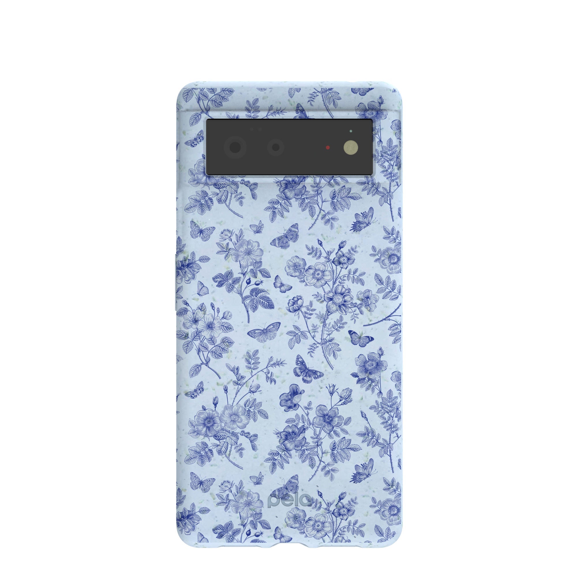 Powder Blue Porcelain Google Pixel 6 Case Refurbished - Pela Case refurbished available on Cerqular