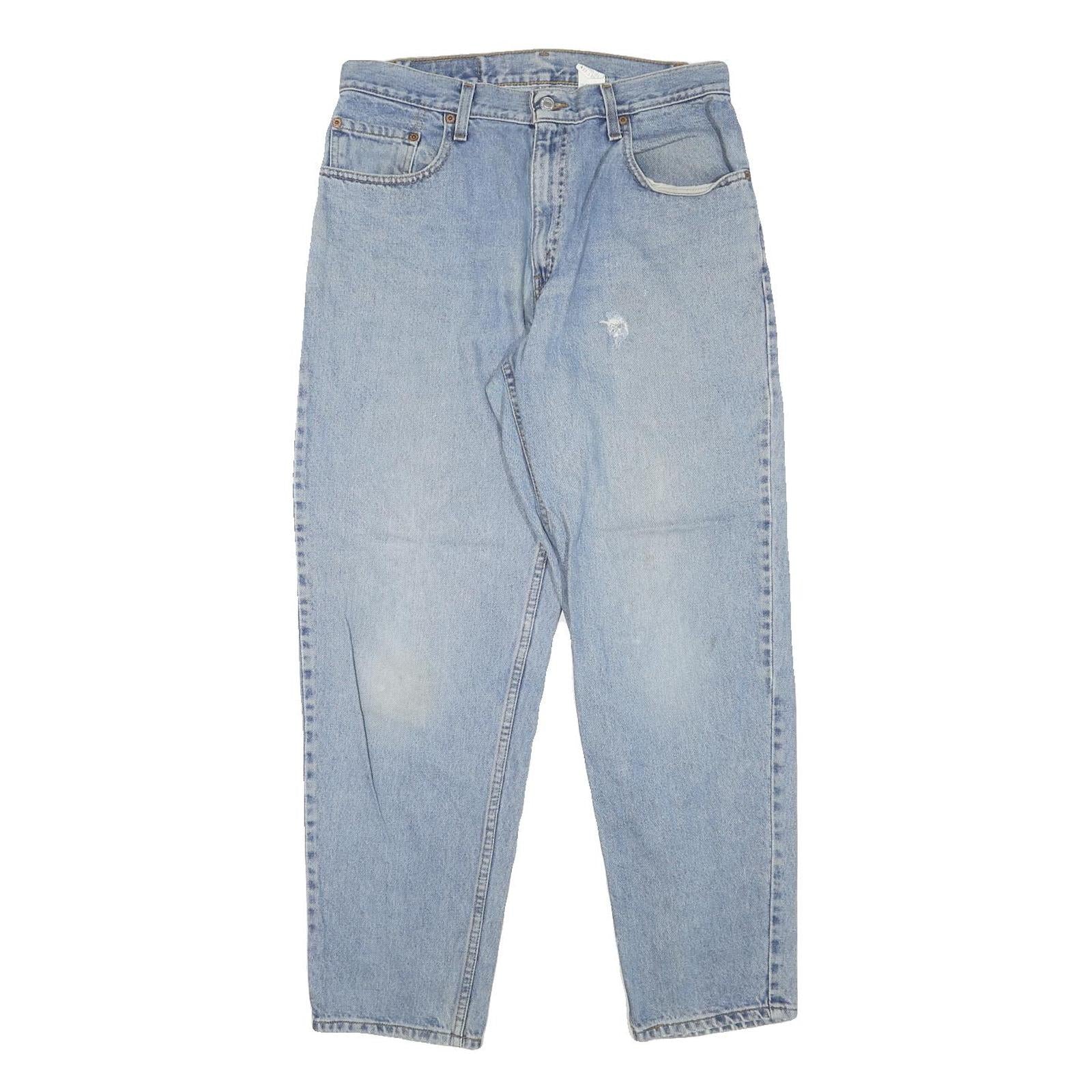 LEVI'S 560 Womens Jeans Blue Relaxed Straight Denim Medium W32 L30 Classic Refurbished - N/A refurbished available on Cerqular