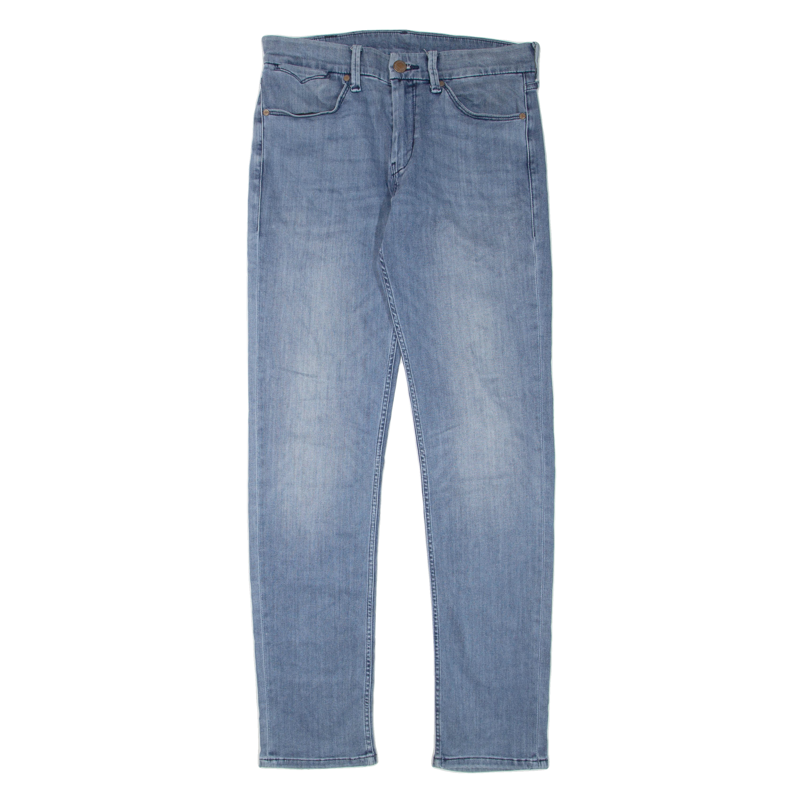 LEVI'S Mens Jeans Blue Regular Straight W30 L34 Refurbished - N/A refurbished available on Cerqular