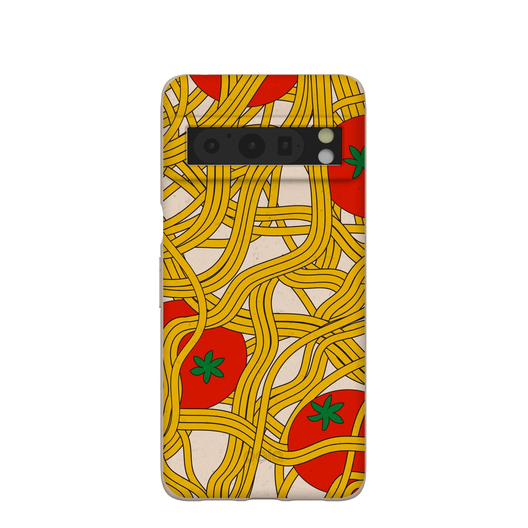 Seashell Spaghetti Splash Google Pixel 8 Pro Case Refurbished - Pela Case refurbished available on Cerqular