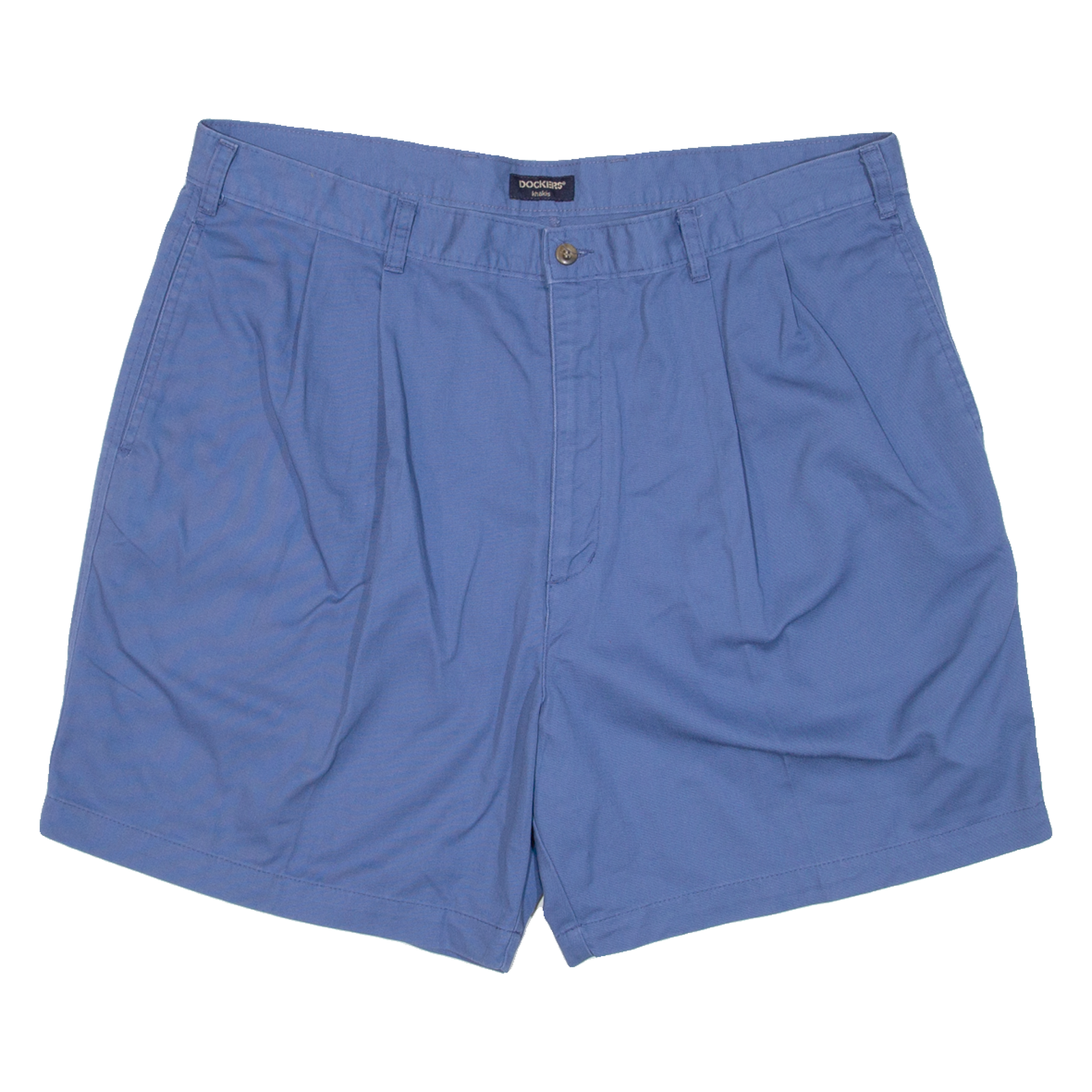 DOCKERS Mens Chino Shorts Blue 2XL W40 Refurbished - N/A refurbished available on Cerqular