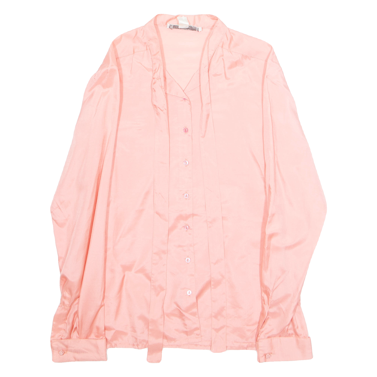 JAEGER Womens Shirt Pink Collared Long Sleeve S Refurbished - N/A refurbished available on Cerqular
