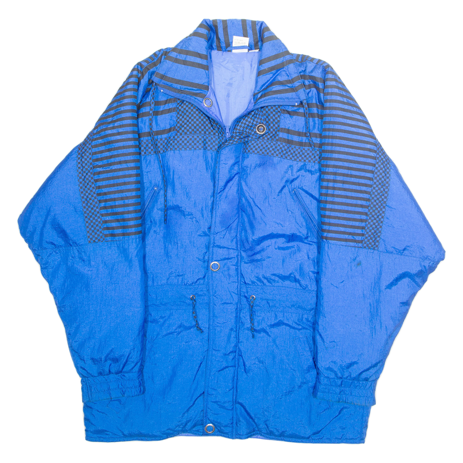 Mens Jacket Blue Striped XL Refurbished - N/A refurbished available on Cerqular