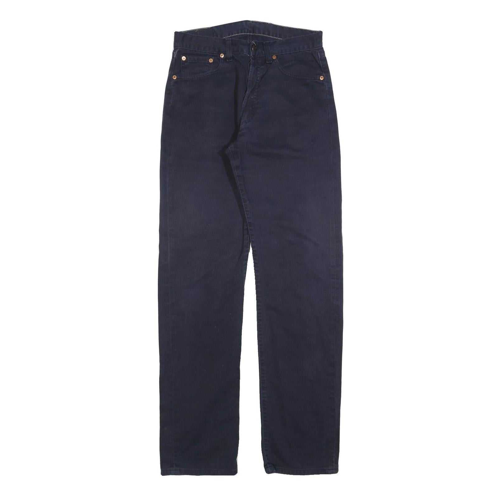 LEVI'S 551 Mens Jeans Blue Regular Straight Denim Medium W31 L34 Classic Cotton Refurbished - N/A refurbished available on Cerqular