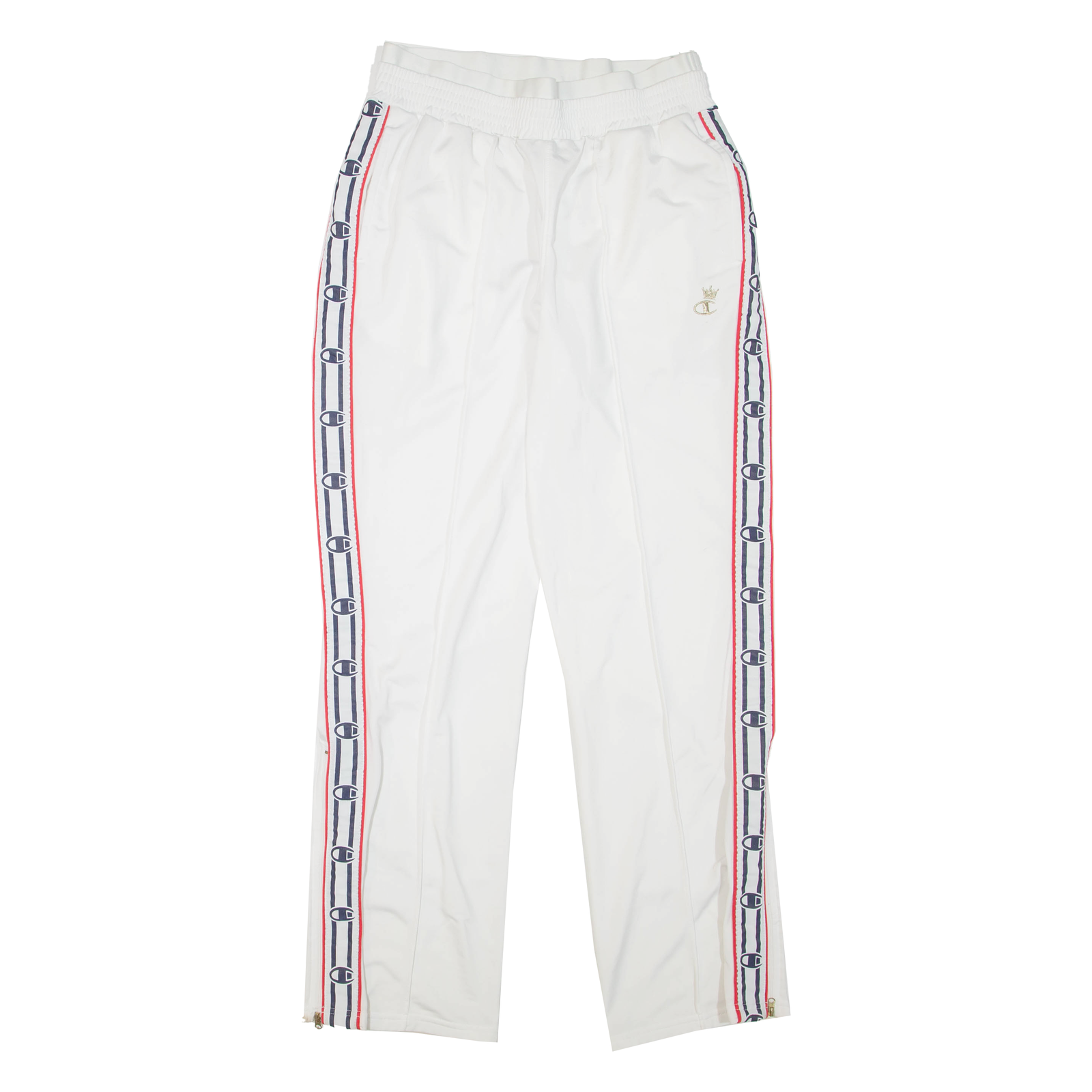 CHAMPION Womens Track Pants White Straight M W28 L32 Refurbished - N/A refurbished available on Cerqular