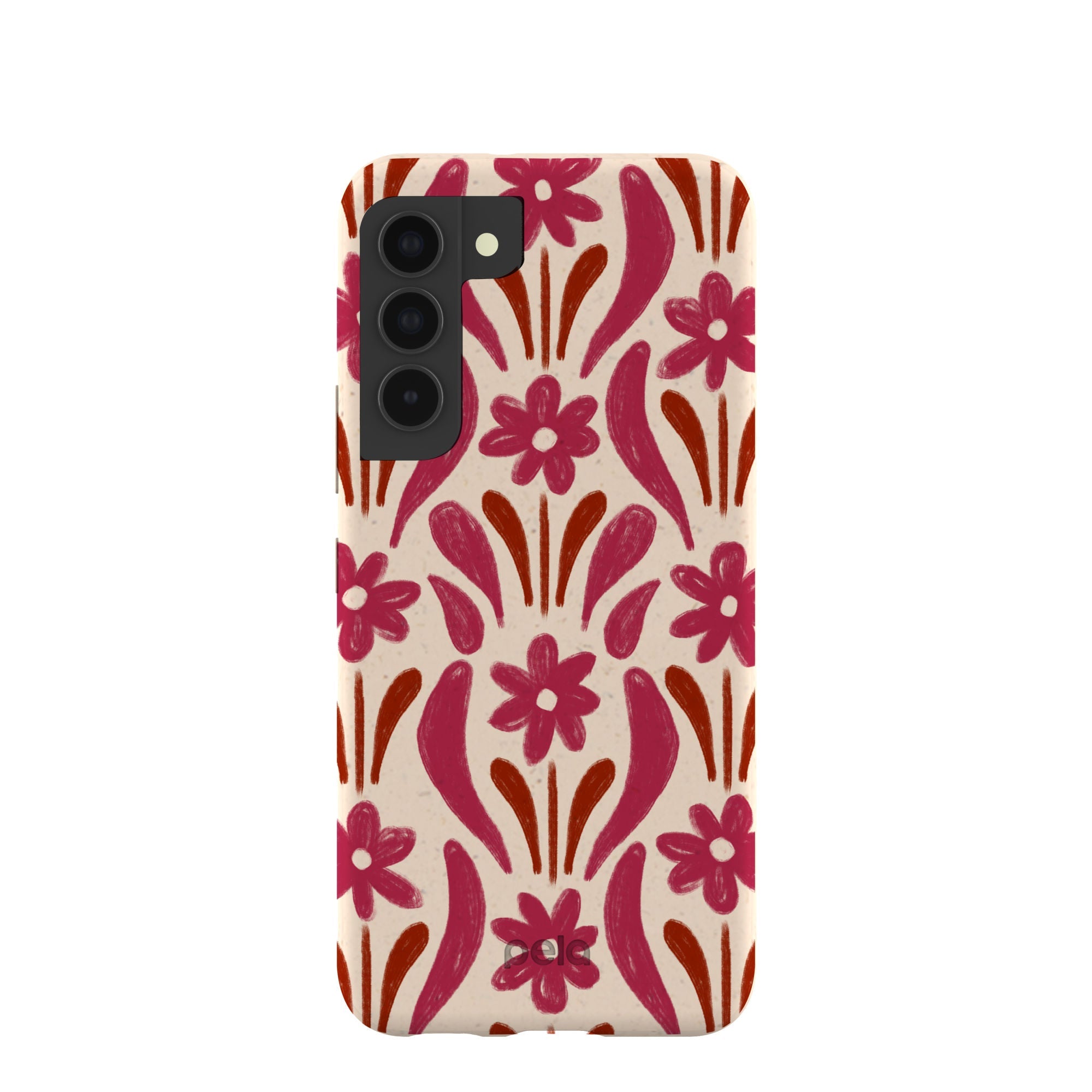 Seashell Flower Stack Samsung Galaxy S22 Case Refurbished - Pela Case refurbished available on Cerqular