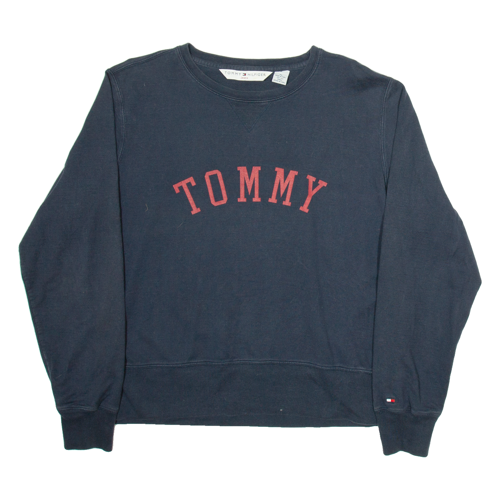 TOMMY HILFIGER Mens Sweatshirt Blue XL Refurbished - N/A refurbished available on Cerqular