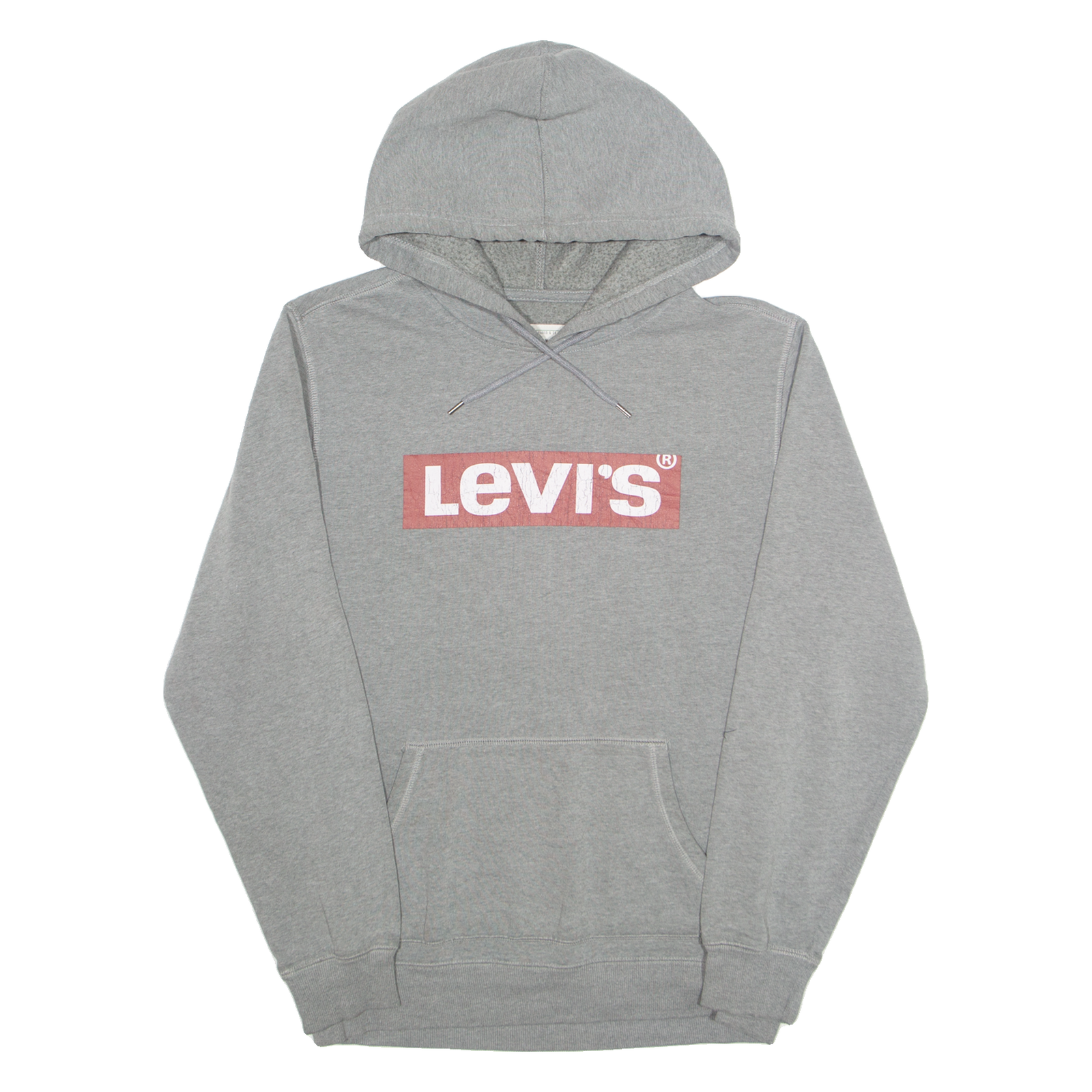 LEVI'S Mens Grey Hoodie M Refurbished - N/A refurbished available on Cerqular