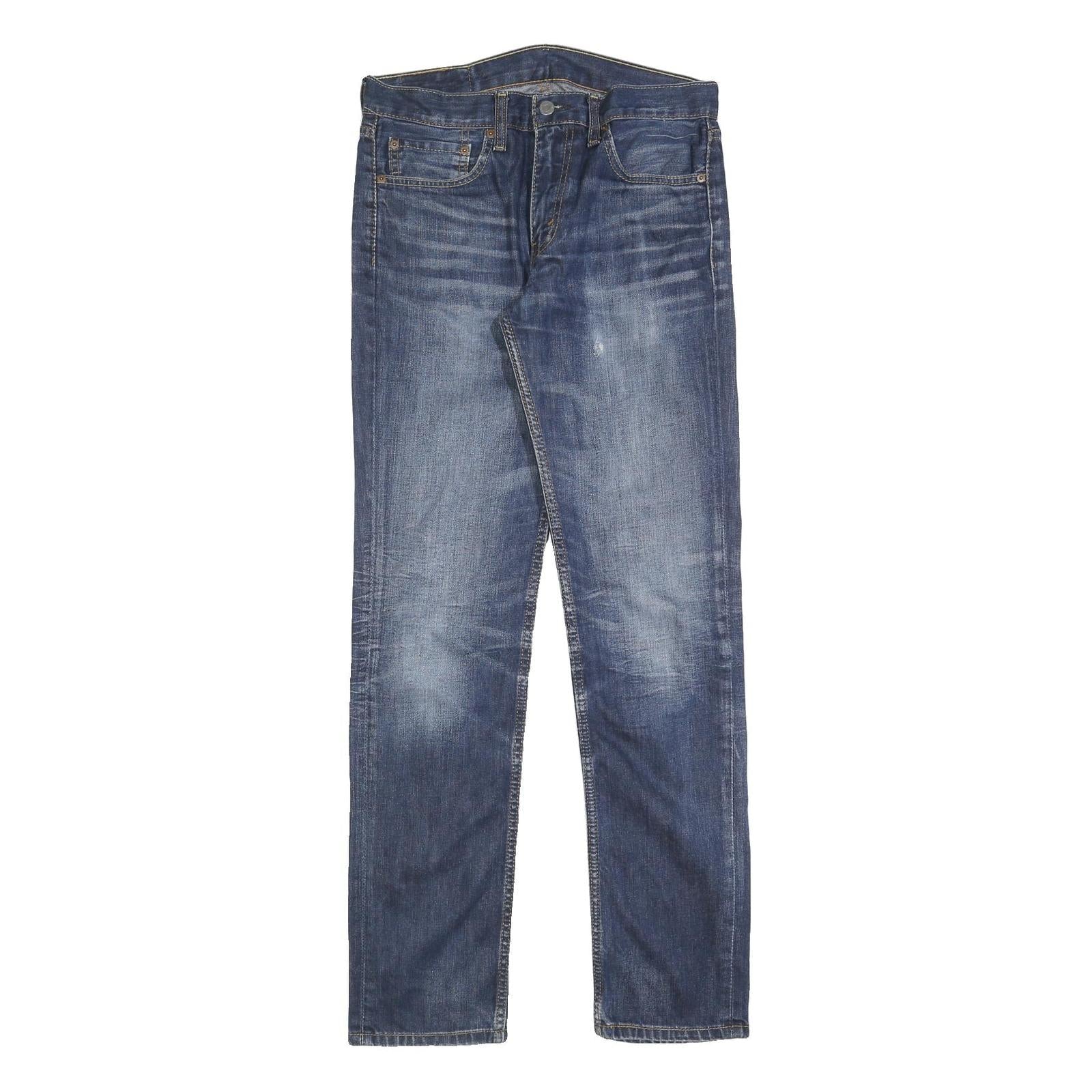 LEVI'S 511 Slim Mens Jeans Blue Slim Skinny Denim Medium W32 L34 Classic Style Refurbished - N/A refurbished available on Cerqular