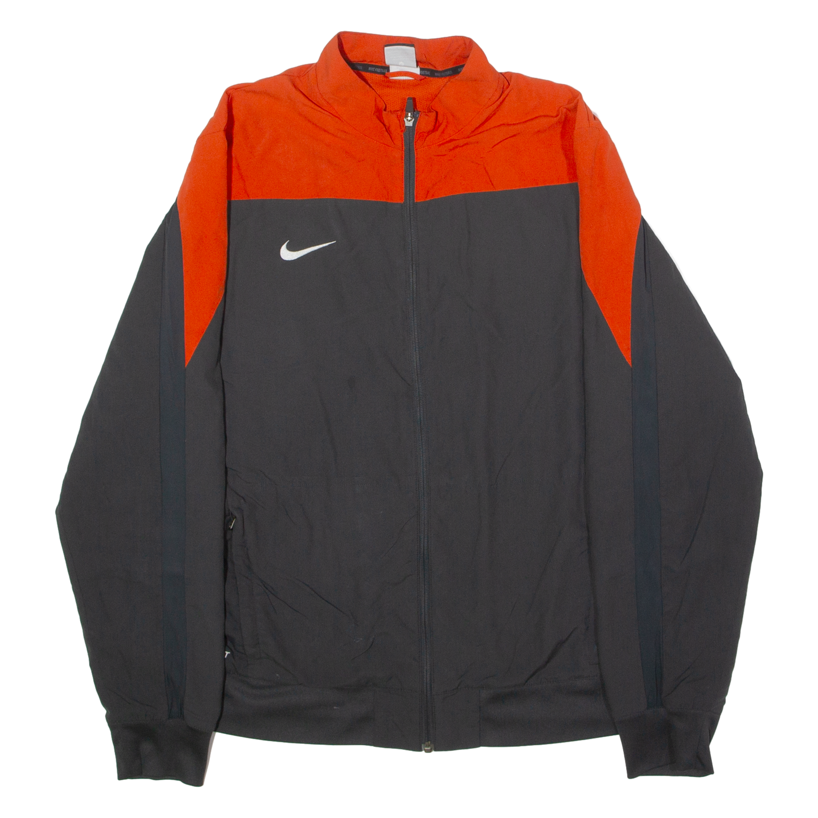 Buy NIKE Mens Track Jacket Grey Colourblock XL Refurbished - $22.61 NIKE Mens Track Jacket Grey Colourblock XL Refurbished - N/A refurbished available on Cerqular