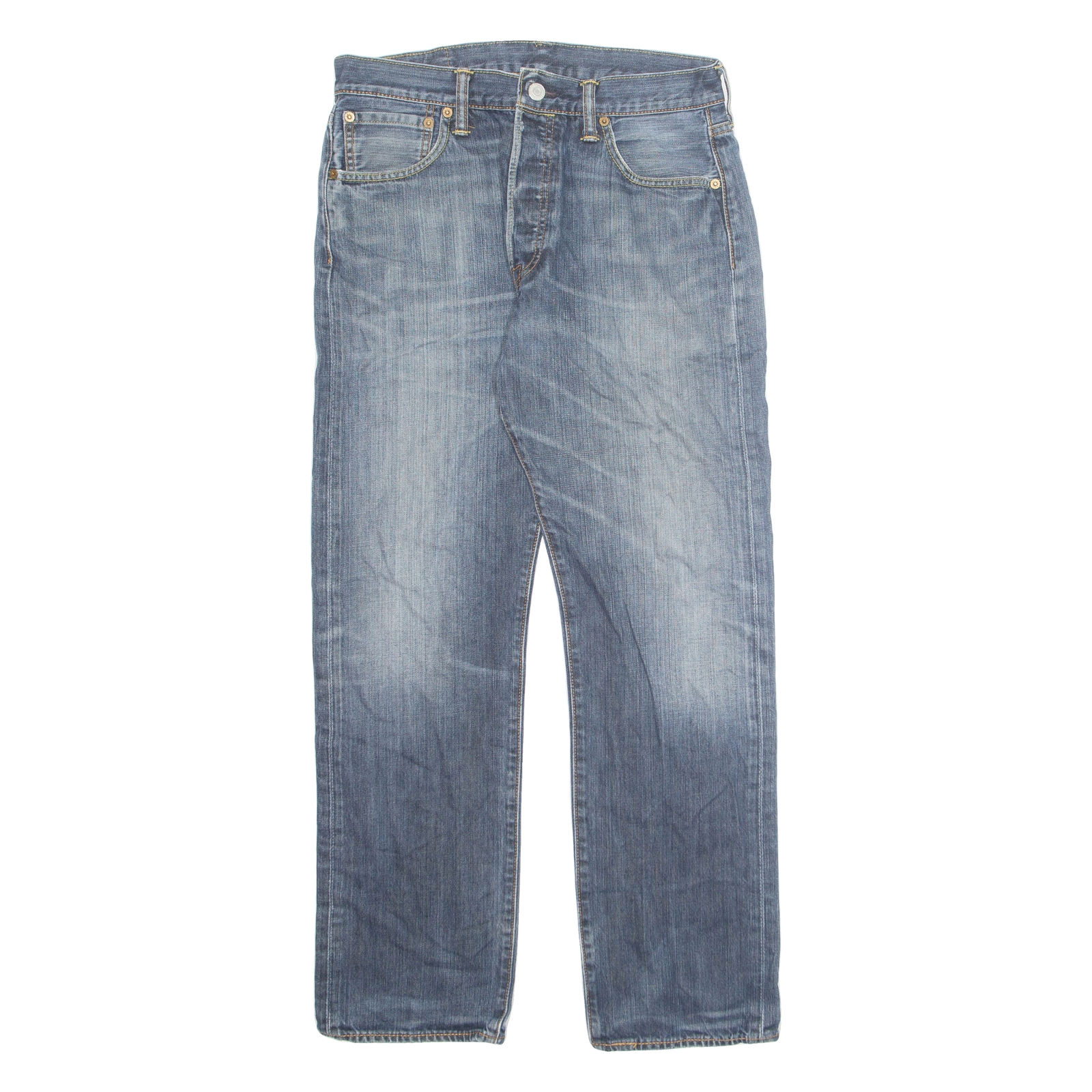 Buy LEVI'S 501 Jeans Mens Blue Regular Straight Stone Wash W32 L30 Refurbished - $44.19 LEVI'S 501 Jeans Mens Blue Regular Straight Stone Wash W32 L30 Refurbished - N/A refurbished available on Cerqular