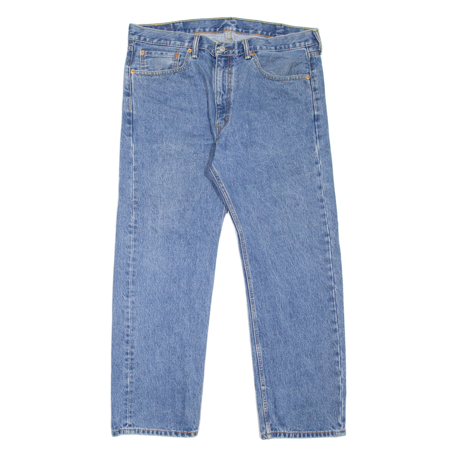 LEVI'S 505 Jeans Mens Blue Regular Straight W38 L30 Refurbished - N/A refurbished available on Cerqular