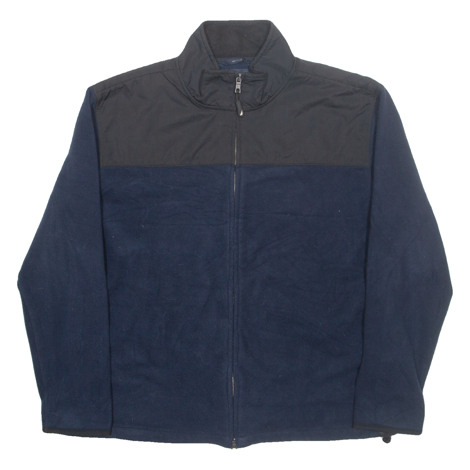 NAUTICA Mens Fleece Jacket Blue L Refurbished - N/A refurbished available on Cerqular