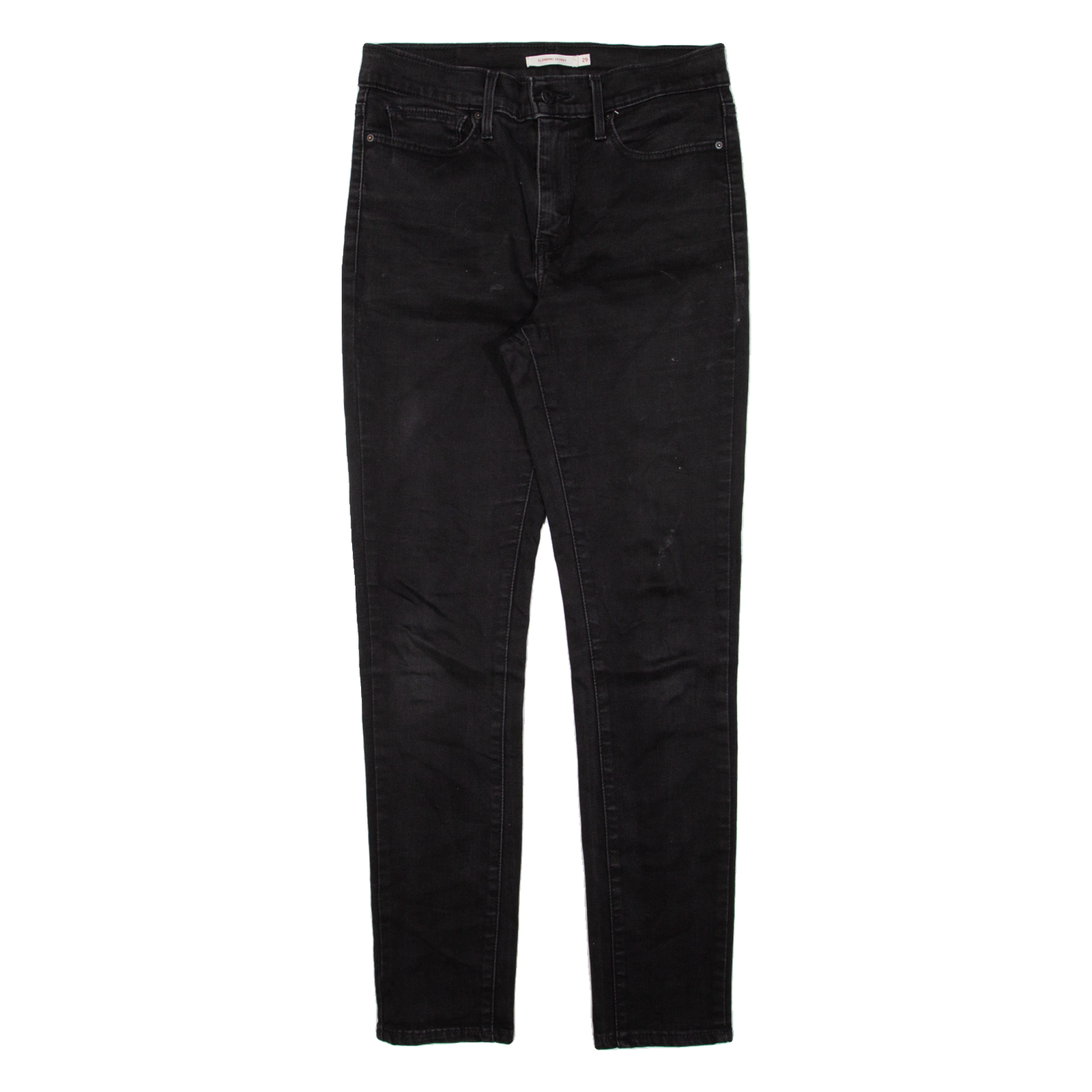 LEVI'S Womens Jeans Black Slim Skinny W29 L28 Refurbished - N/A refurbished available on Cerqular