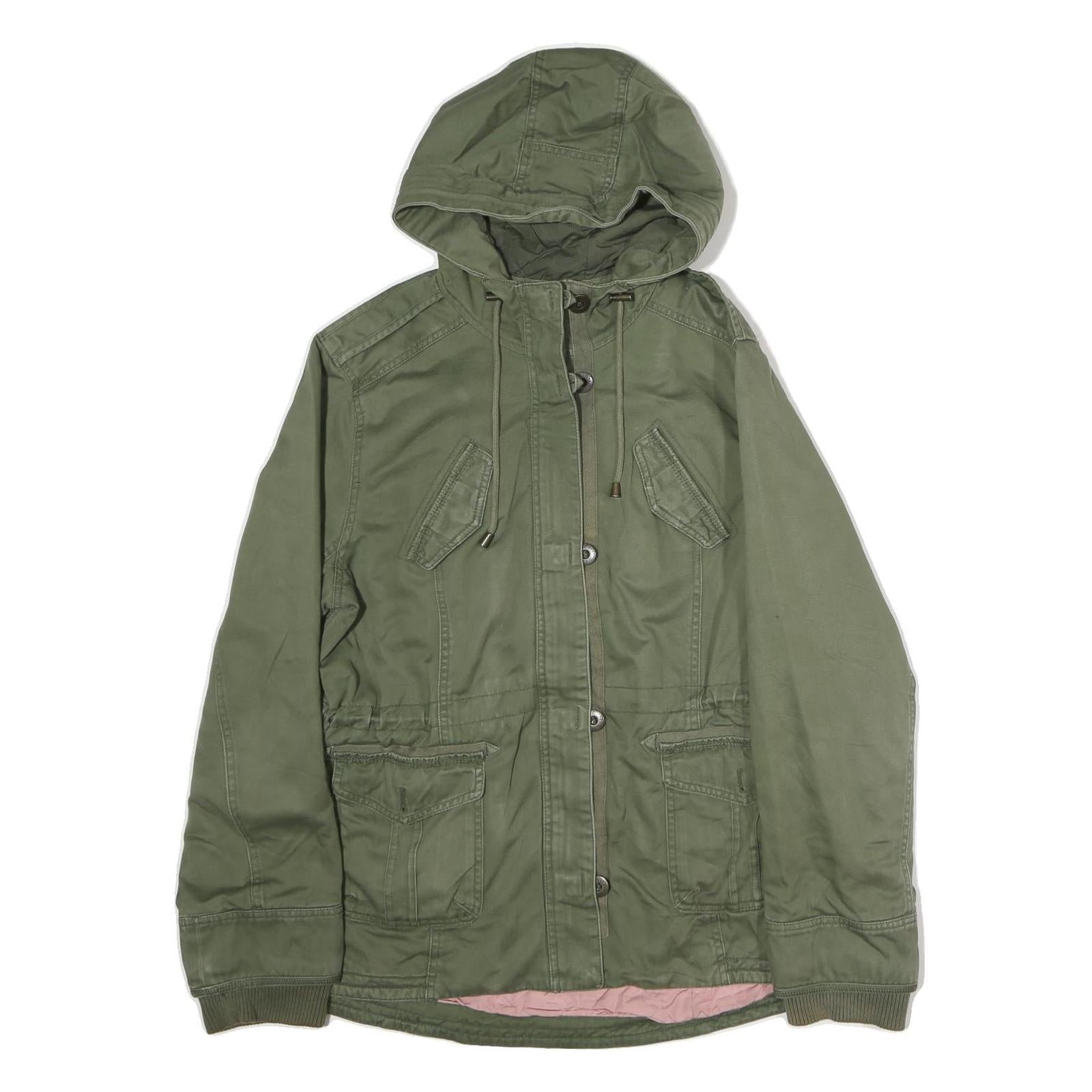 Buy TOMMY HILFIGER Womens Green Cotton Blend Hooded Jacket XL Zip Casual Outerwear Refurbished - $42.89 TOMMY HILFIGER Womens Green Cotton Blend Hooded Jacket XL Zip Casual Outerwear Refurbished - N/A refurbished available on Cerqular