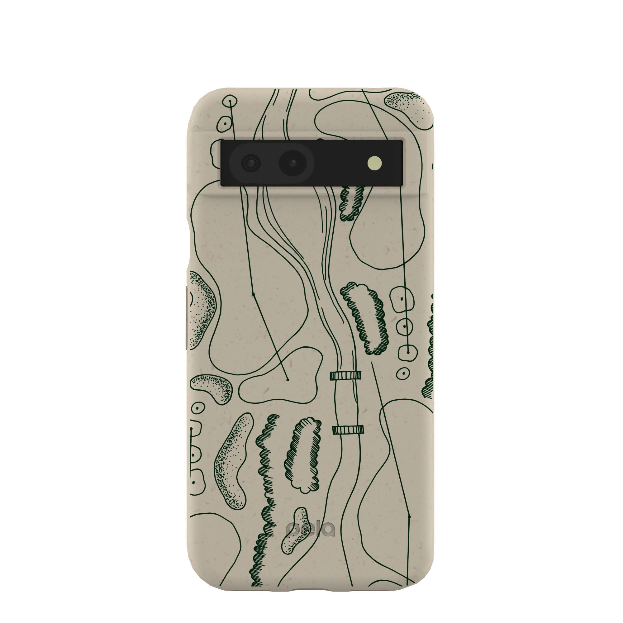 London Fog Golf Course Google Pixel 8a Case Refurbished - Pela Case refurbished available on Cerqular