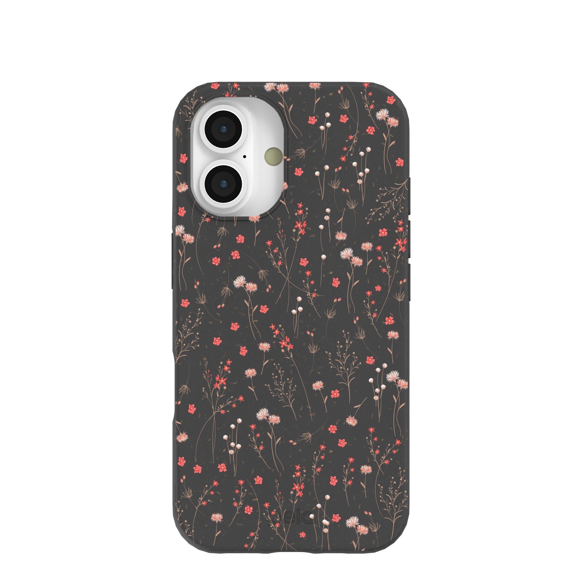 Black Night Garden iPhone 16 Case Refurbished - Pela Case refurbished available on Cerqular