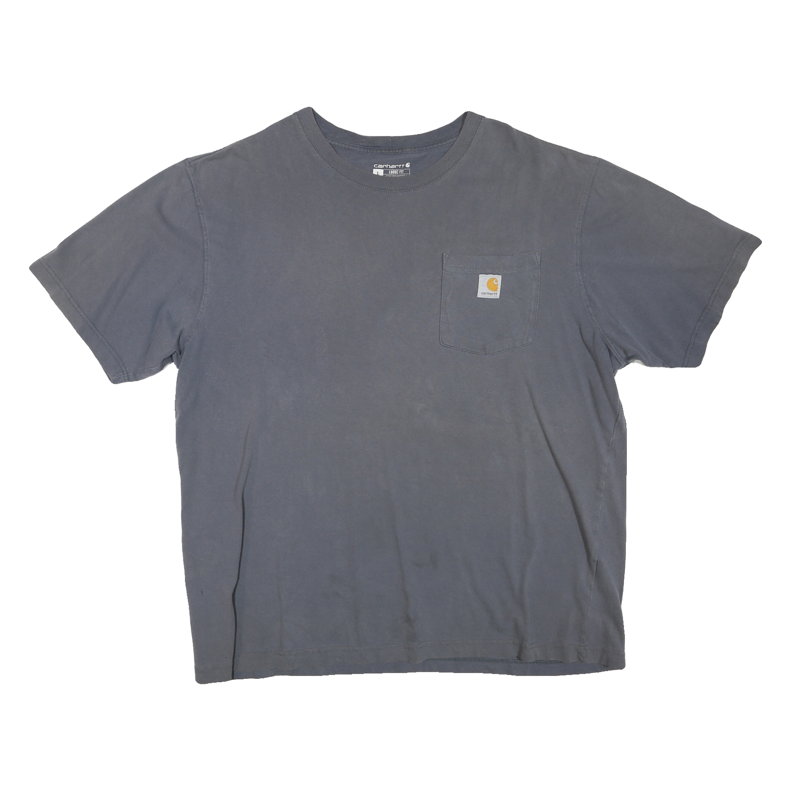 CARHARTT Mens Grey Pocket T-Shirt L Short Sleeve Crew Neck Workwear Casual Refurbished - N/A refurbished available on Cerqular