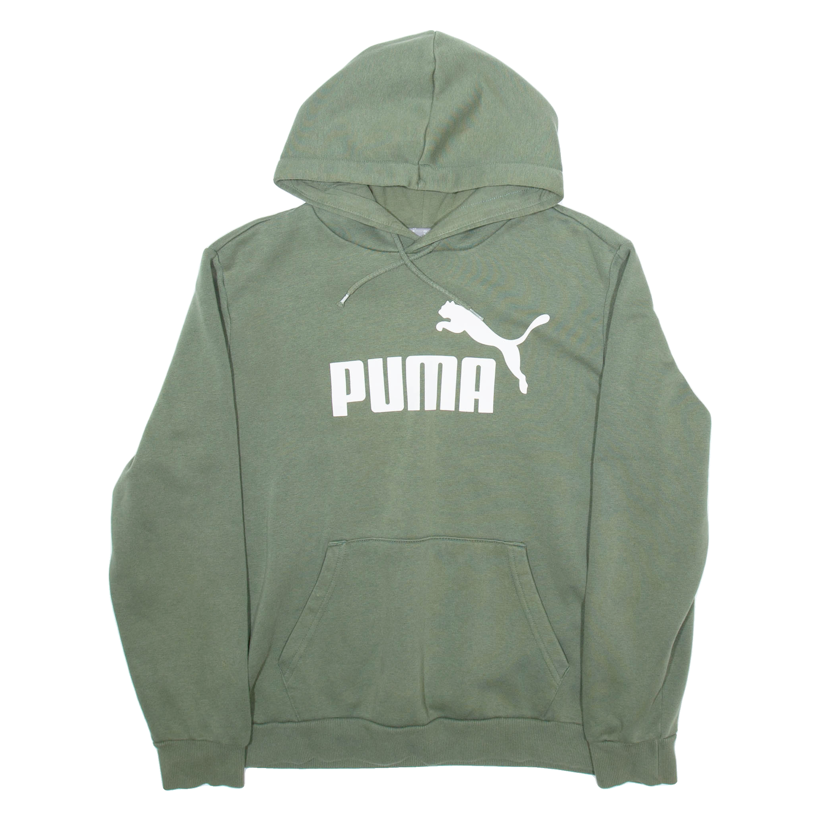 PUMA Mens Green Hoodie M Refurbished - N/A refurbished available on Cerqular
