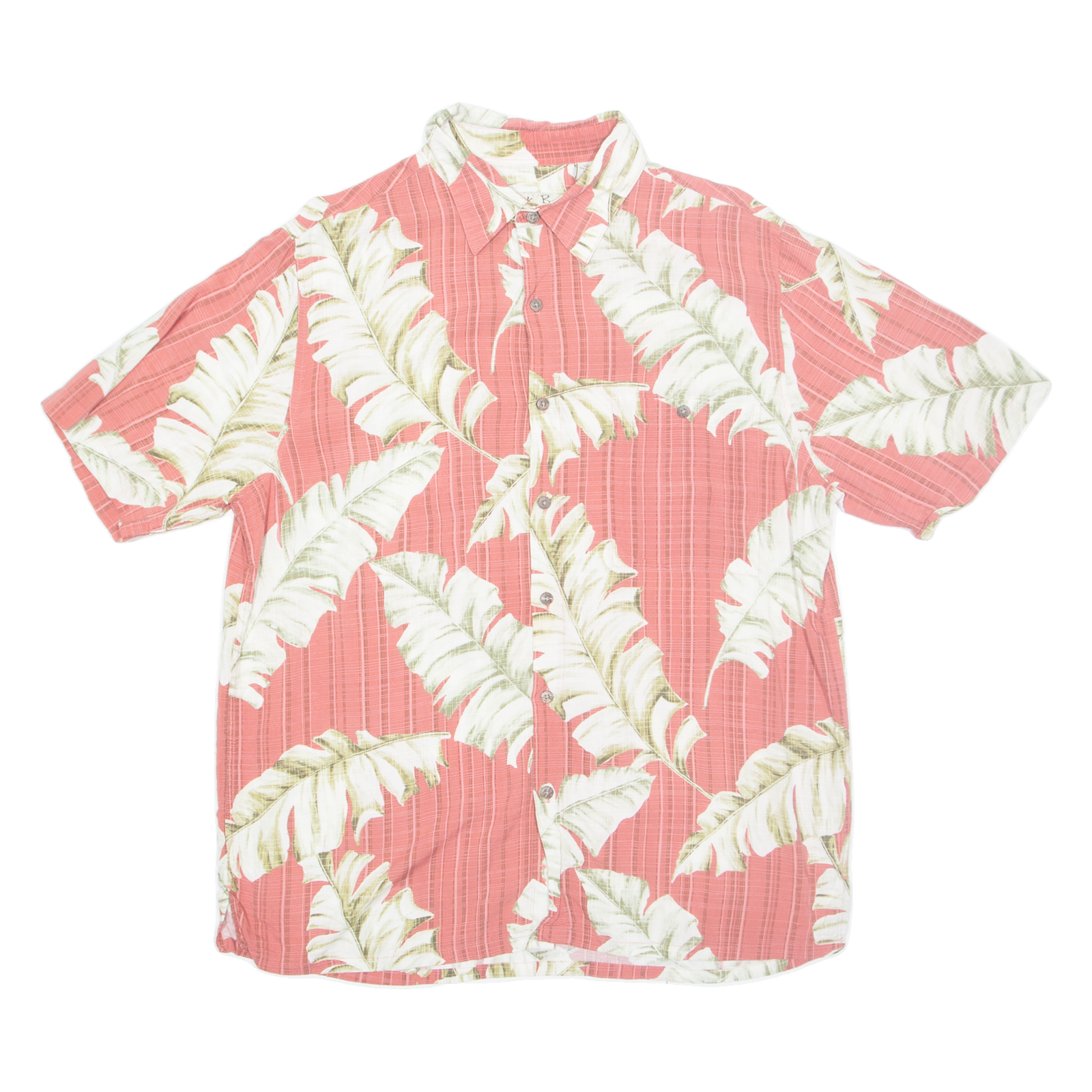 BATIK BAY Mens Hawaiian Shirt Red Floral L Refurbished - N/A refurbished available on Cerqular
