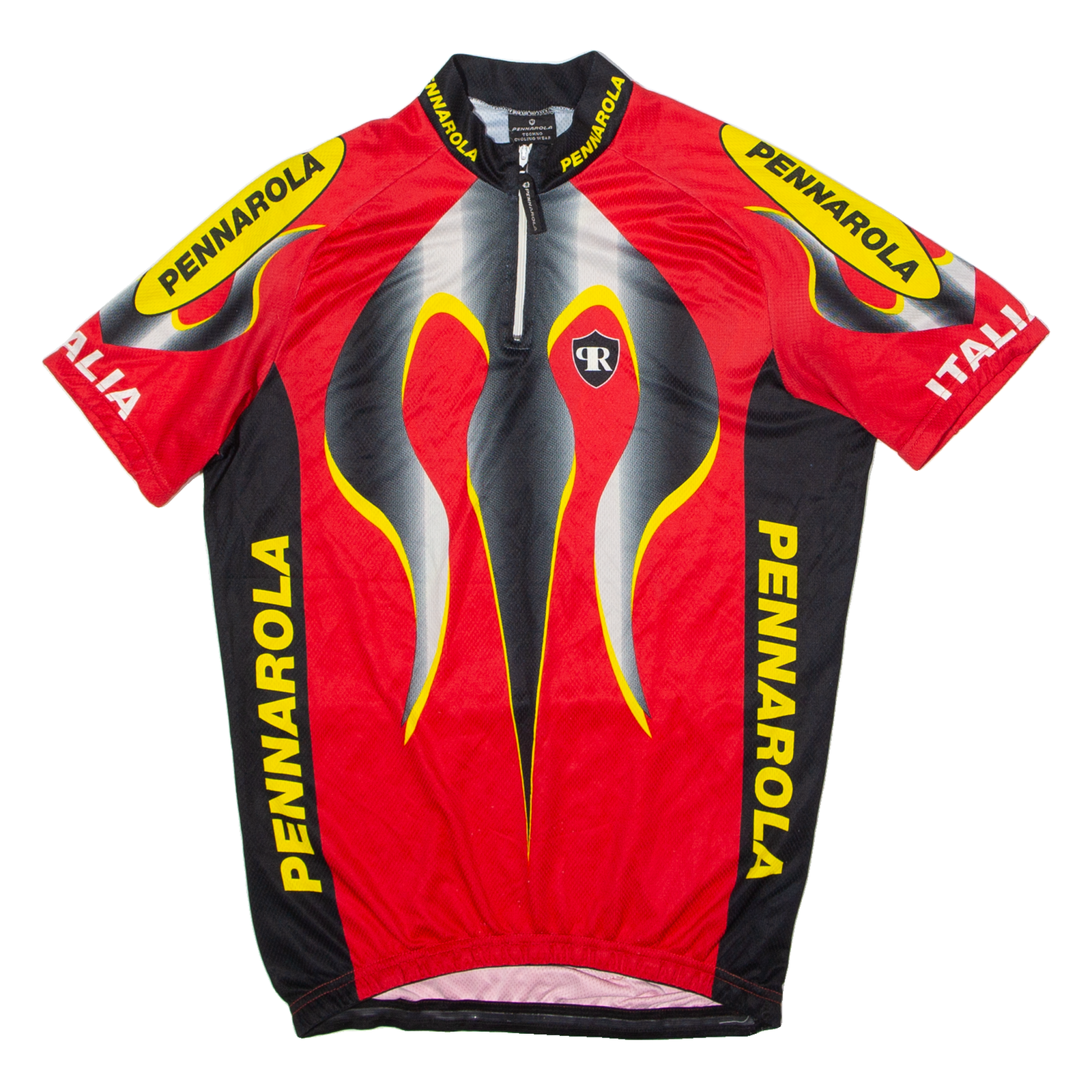 PENNAROLA Cycling Mens Jersey Red 1/4 Zip XL Refurbished - N/A refurbished available on Cerqular