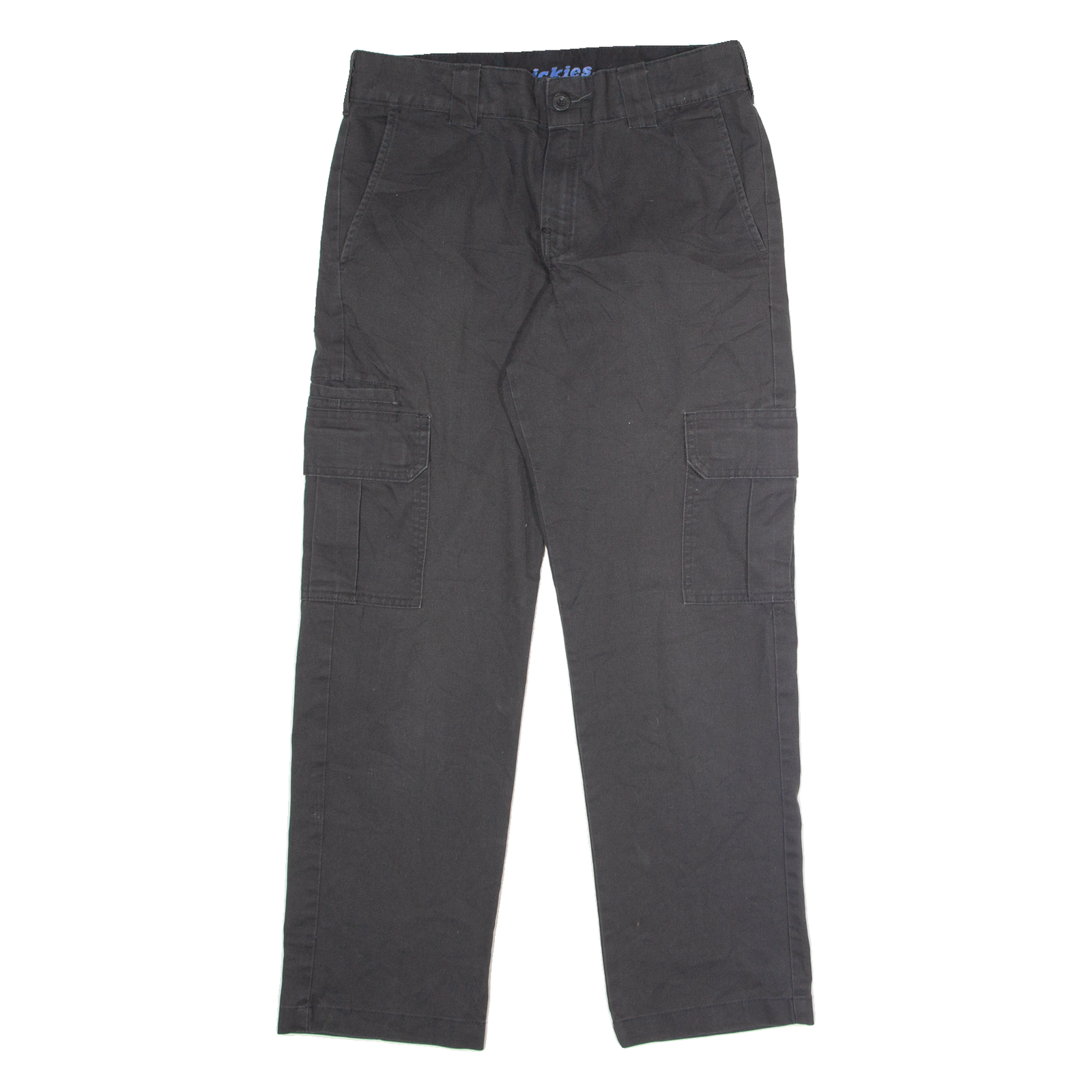 DICKIES Flex Workwear Cargo Mens Trousers Black Slim Tapered W32 L30 Refurbished - N/A refurbished available on Cerqular