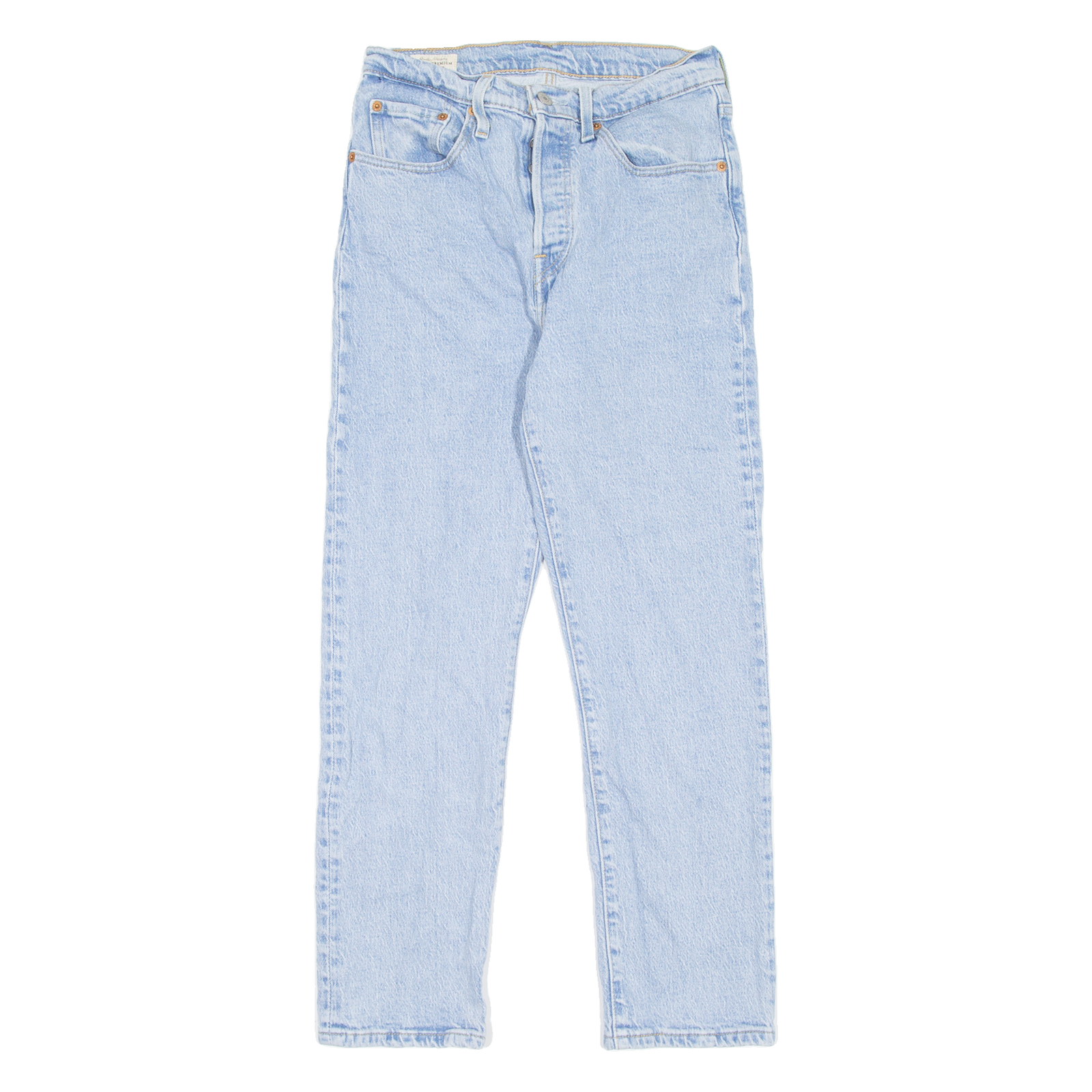 LEVI'S 501 BIG E Jeans Womens Blue Regular Straight W27 L26 Refurbished - N/A refurbished available on Cerqular
