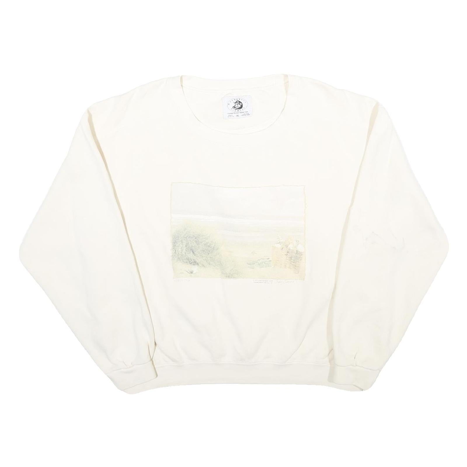 Buy AUTHENTIC PIGMENT Womens Cream XL Crew Neck Cotton Blend Pullover Sweatshirt Refurbished - $23.39 AUTHENTIC PIGMENT Womens Cream XL Crew Neck Cotton Blend Pullover Sweatshirt Refurbished - N/A refurbished available on Cerqular