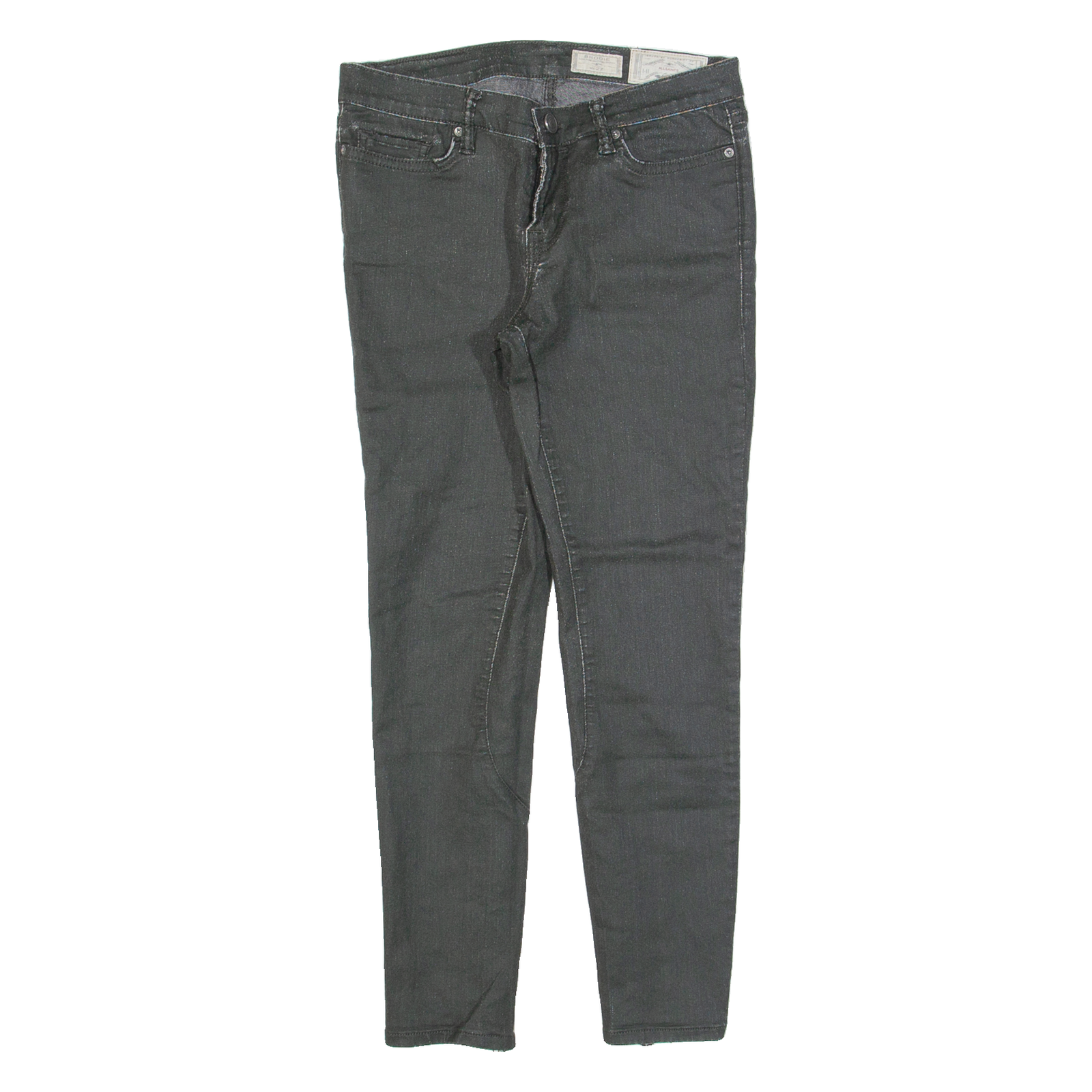ALL SAINTS Brodie Womens Jeans Grey Slim Skinny W27 L24 Refurbished - N/A refurbished available on Cerqular