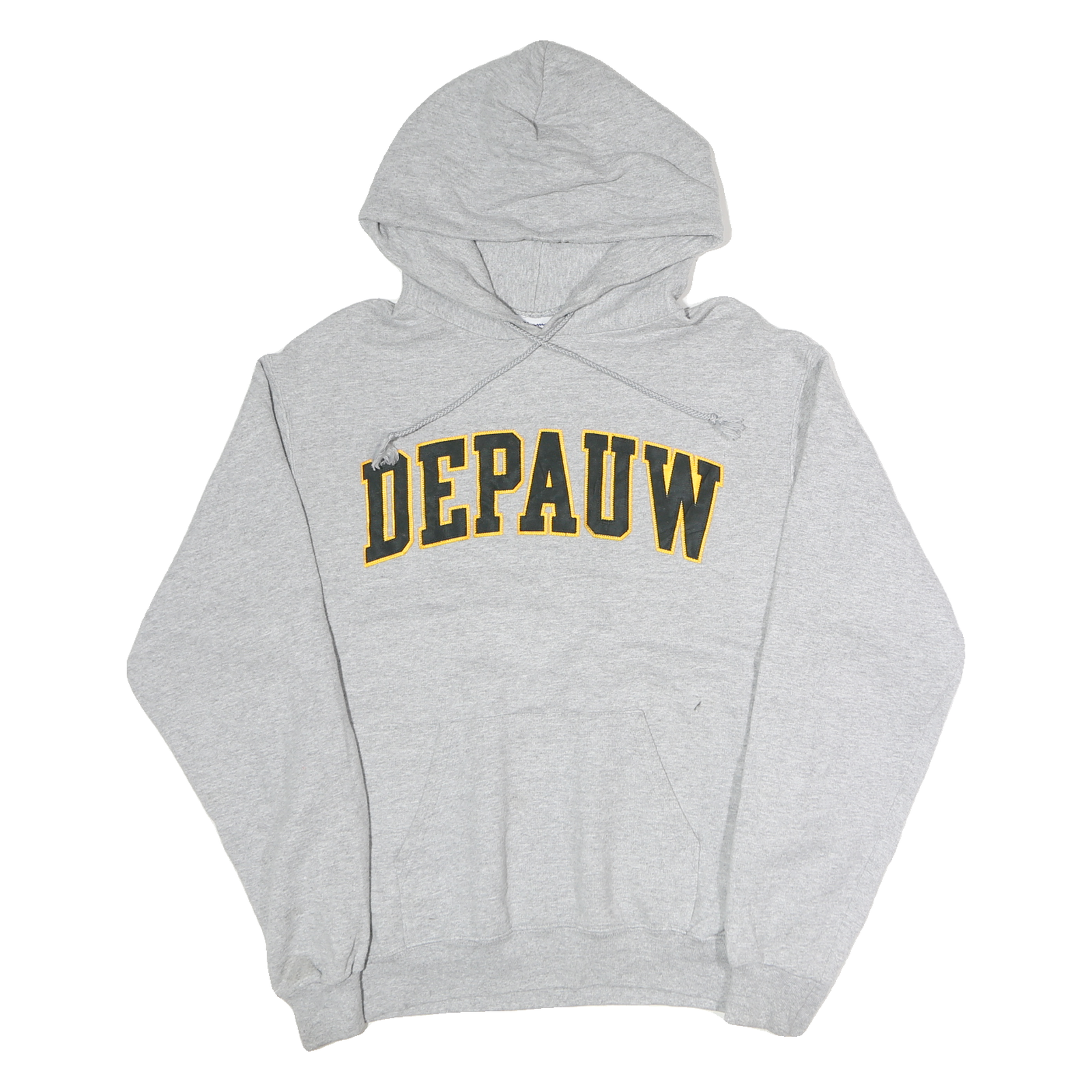CHAMPION Mens Grey Depauw Pullover Hoodie M Cotton Casual Refurbished - N/A refurbished available on Cerqular